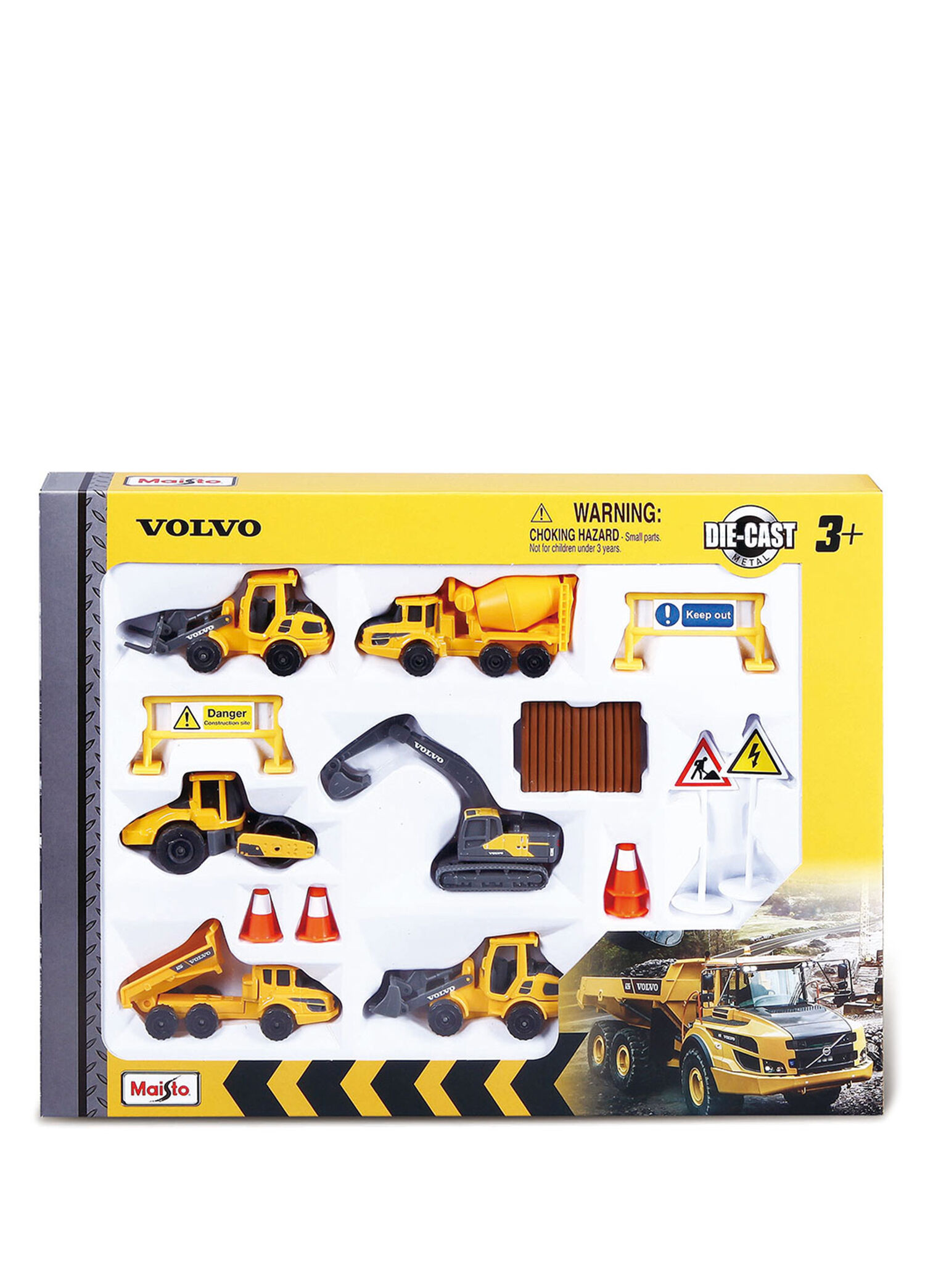 Volvo Oyuncak Araçlar Oyun Seti