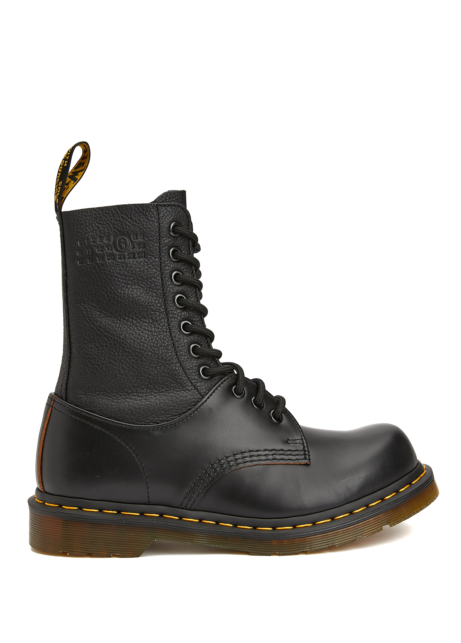 x Dr. Martens 10 Siyah Kadın Deri Bot