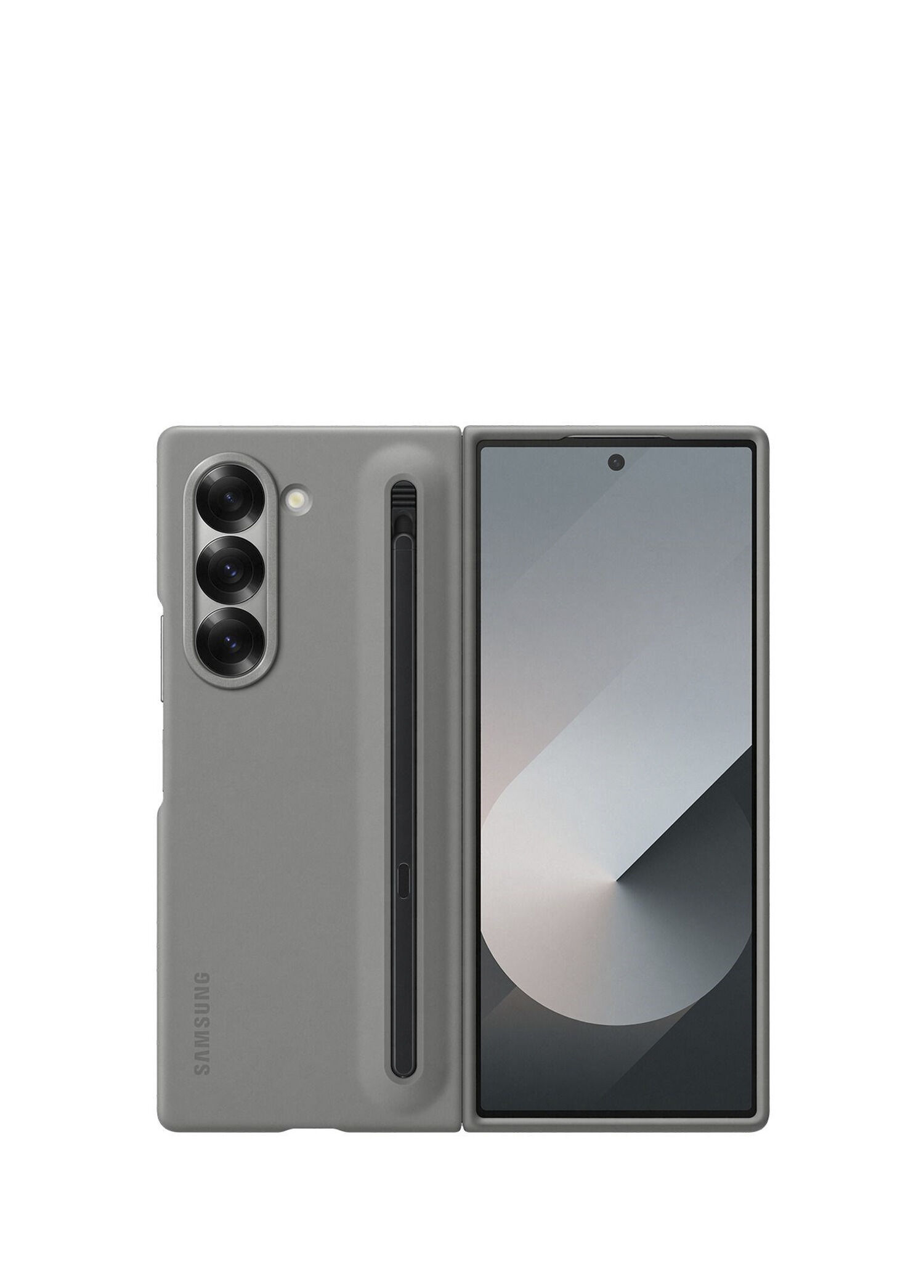 Galaxy Z Fold 6 Kalemli Gri Telefon Kılıfı EF-OF95PCJEGWW