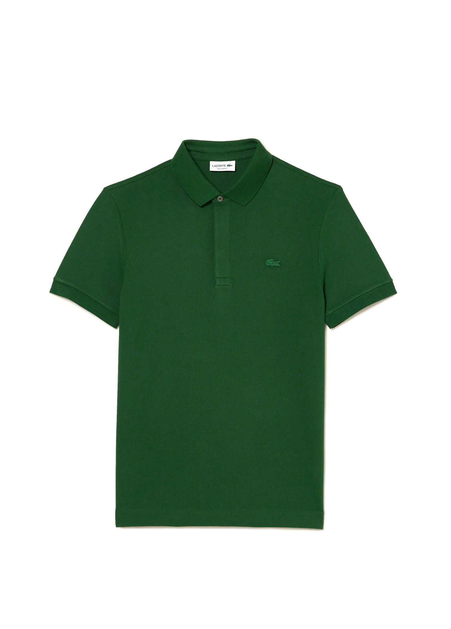 Paris Yeşil Polo Yaka Kısa Kollu Regular Fit Erkek T-shirt