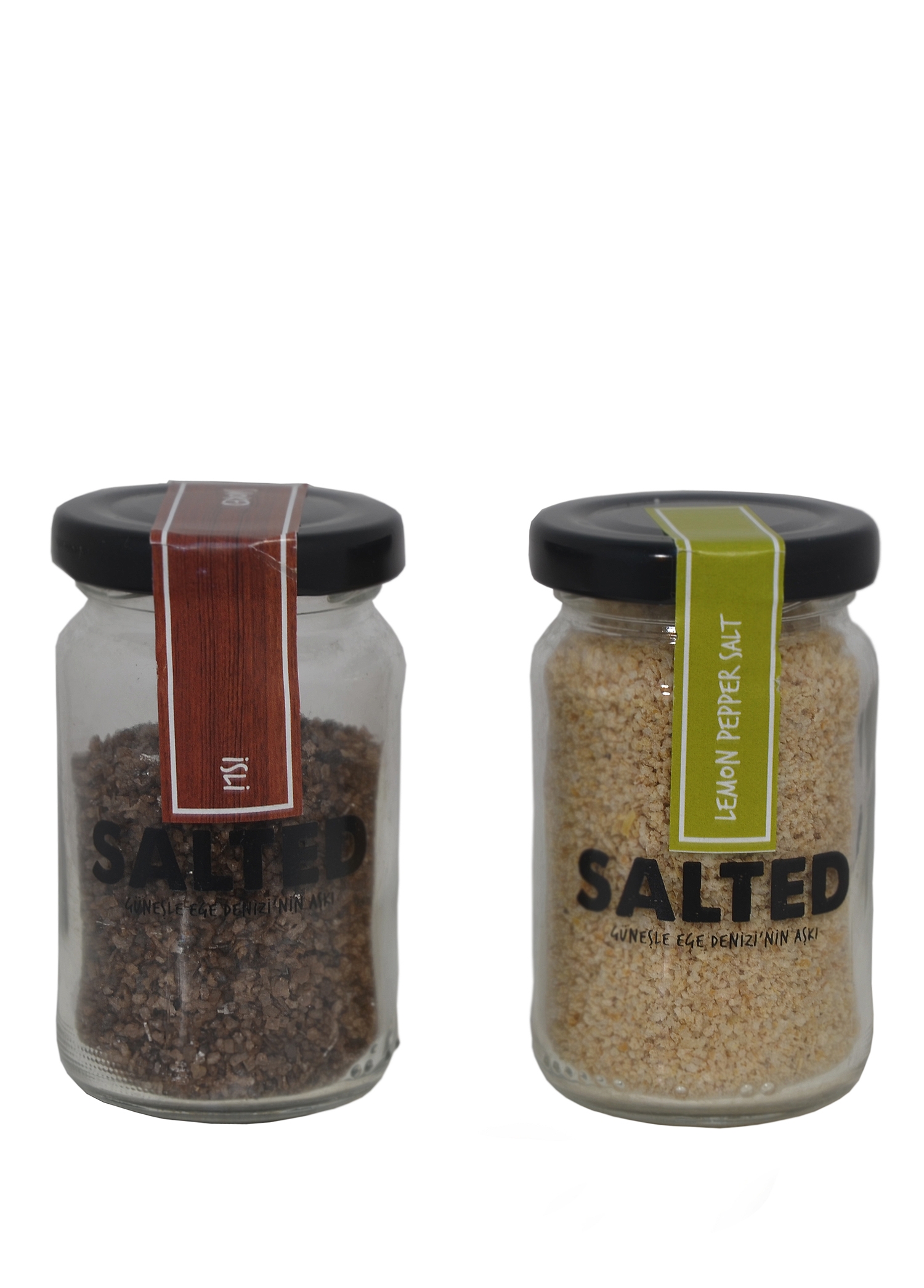 Salted Set 2 Limon Biberi ve İsli Tuz 125 gr