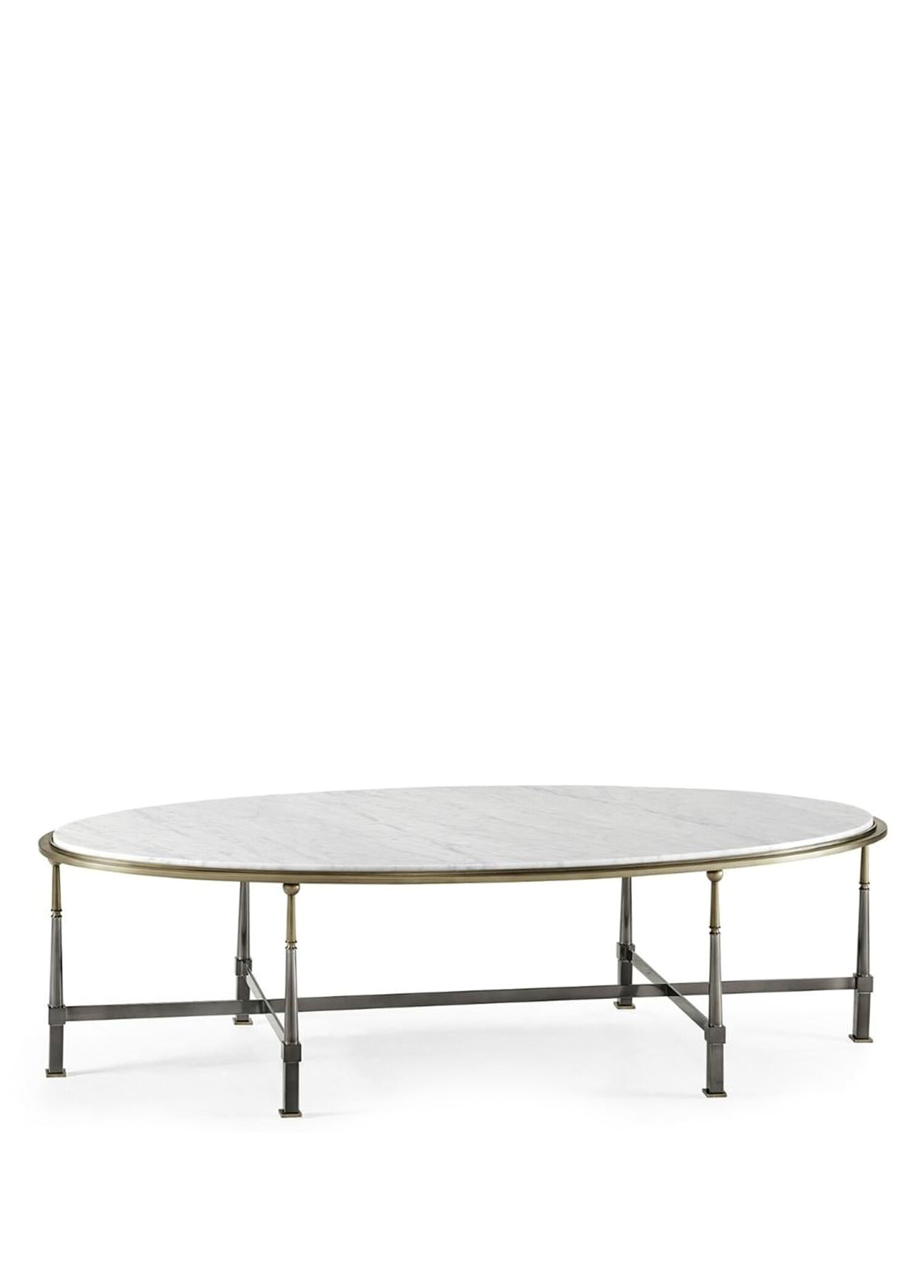 Hamilton Carrara Dark Gun Carrara Mermer Orta Sehpa