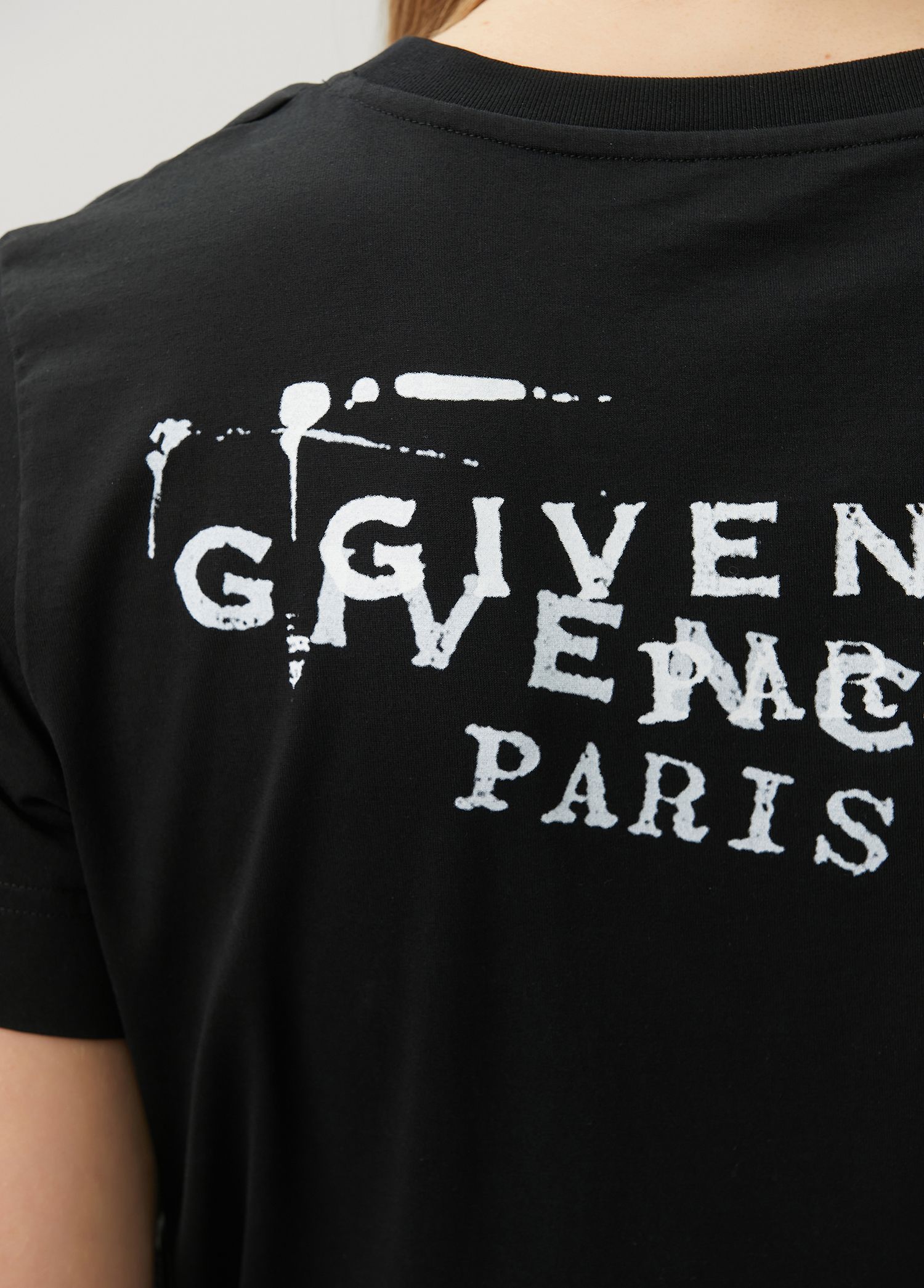 Givenchy Siyah Kadın Siyah Logolu T-shirt 1874686 | Beymen