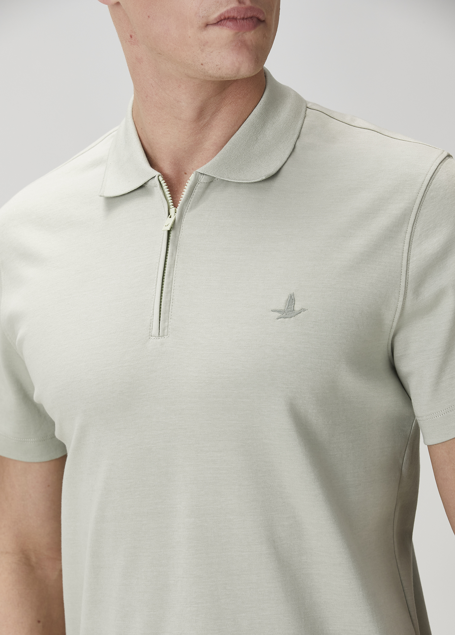 Comfort Fit Çağla Polo T-shirt_5