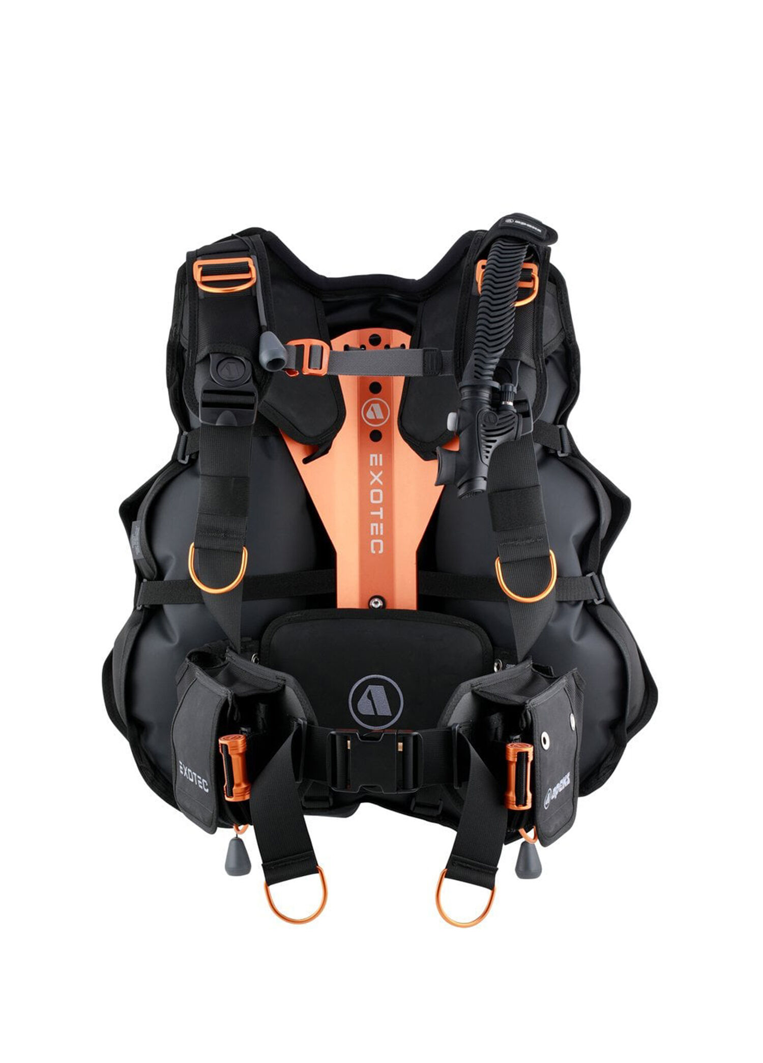 Exotec Siyah Turuncu Seviye Yeleği BCD