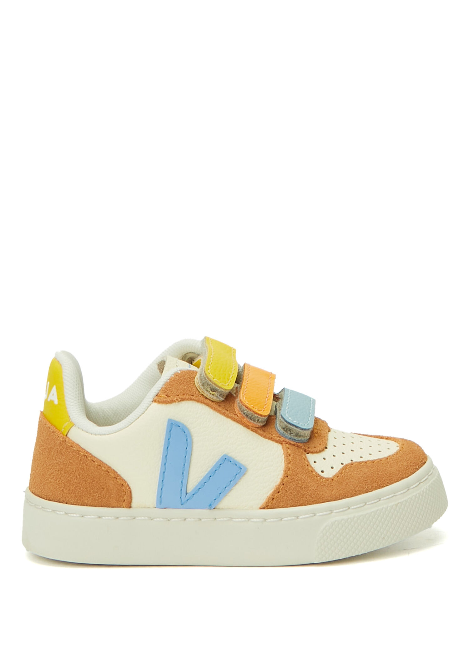 V-10 Çok Renkli Unisex Çocuk Deri Sneaker