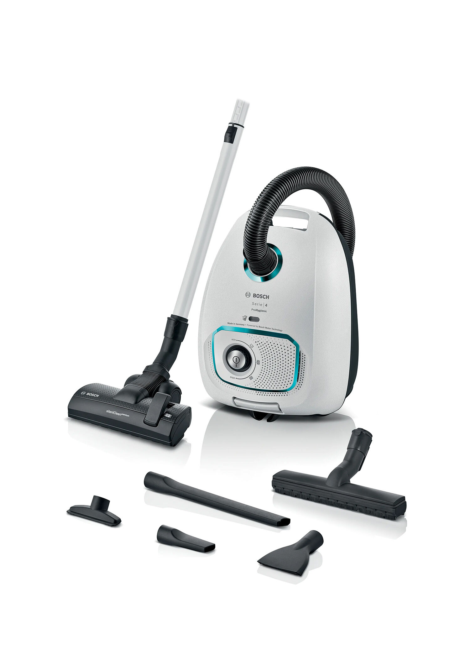 BGL41HYG2H Serie 4 ProHygienic Beyaz Toz Torbalı Süpürge