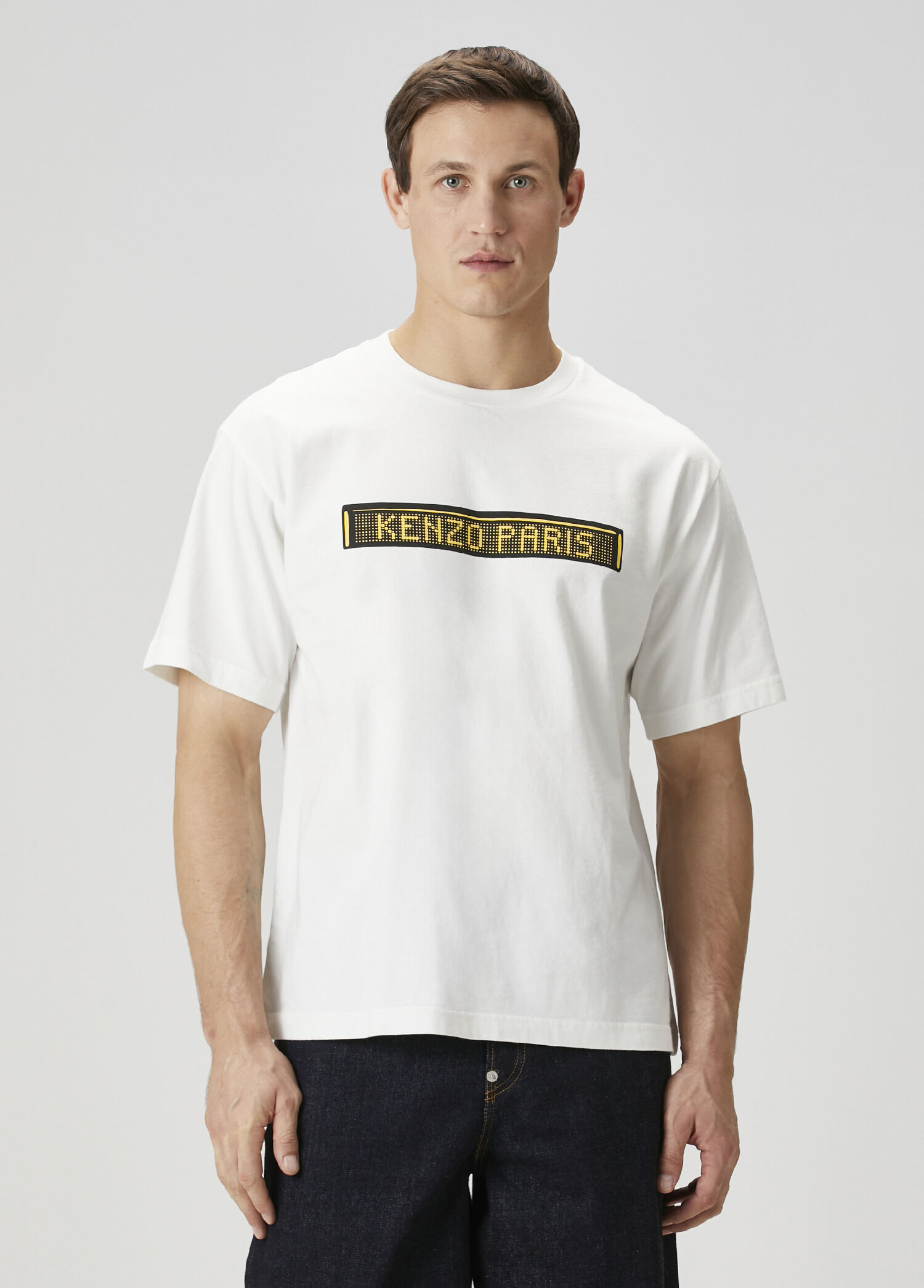 Kırık Beyaz Oversized T-shirt