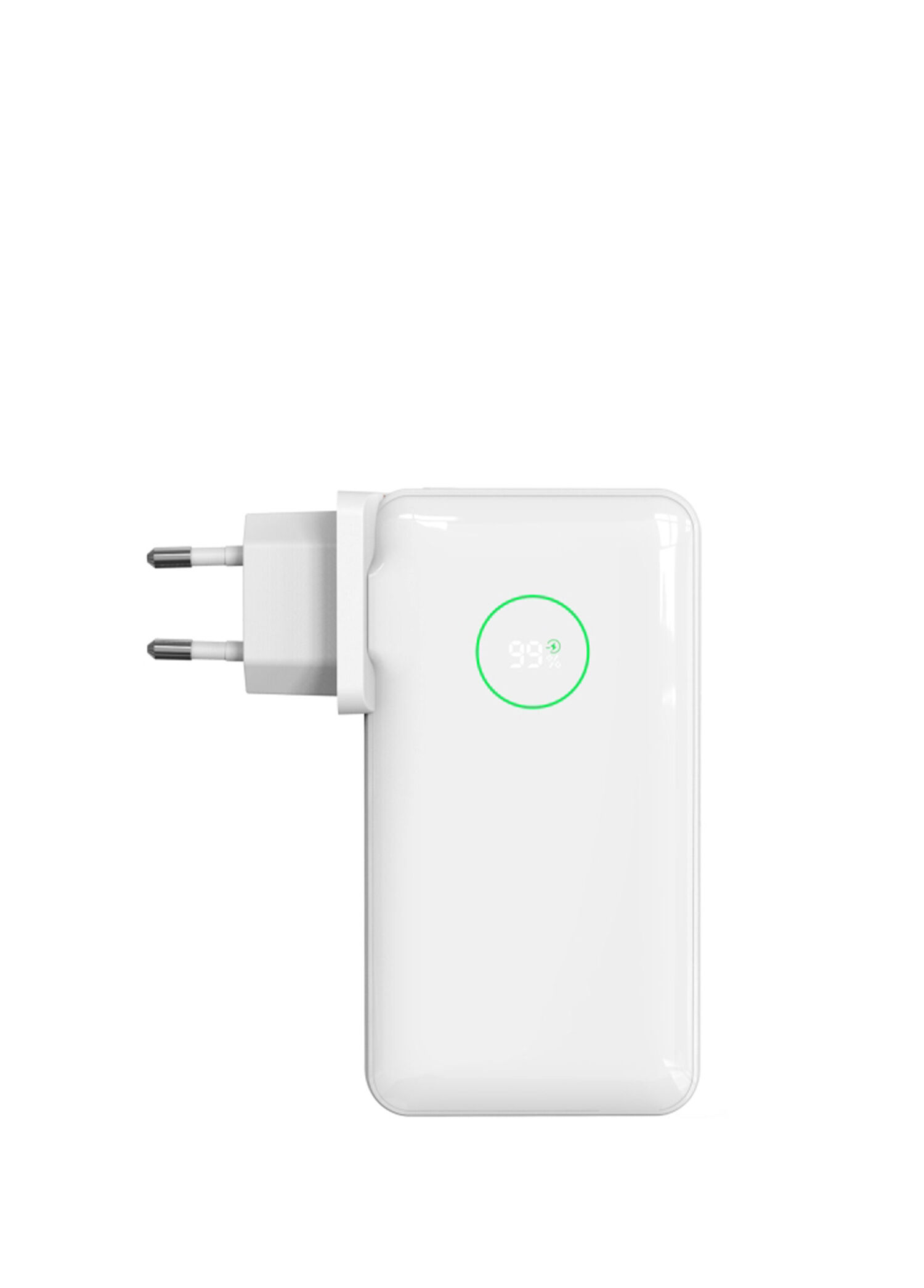 Wi-P049 Noble Serisi Type-C 10000mAh Kablolu Powerbank PD 35W