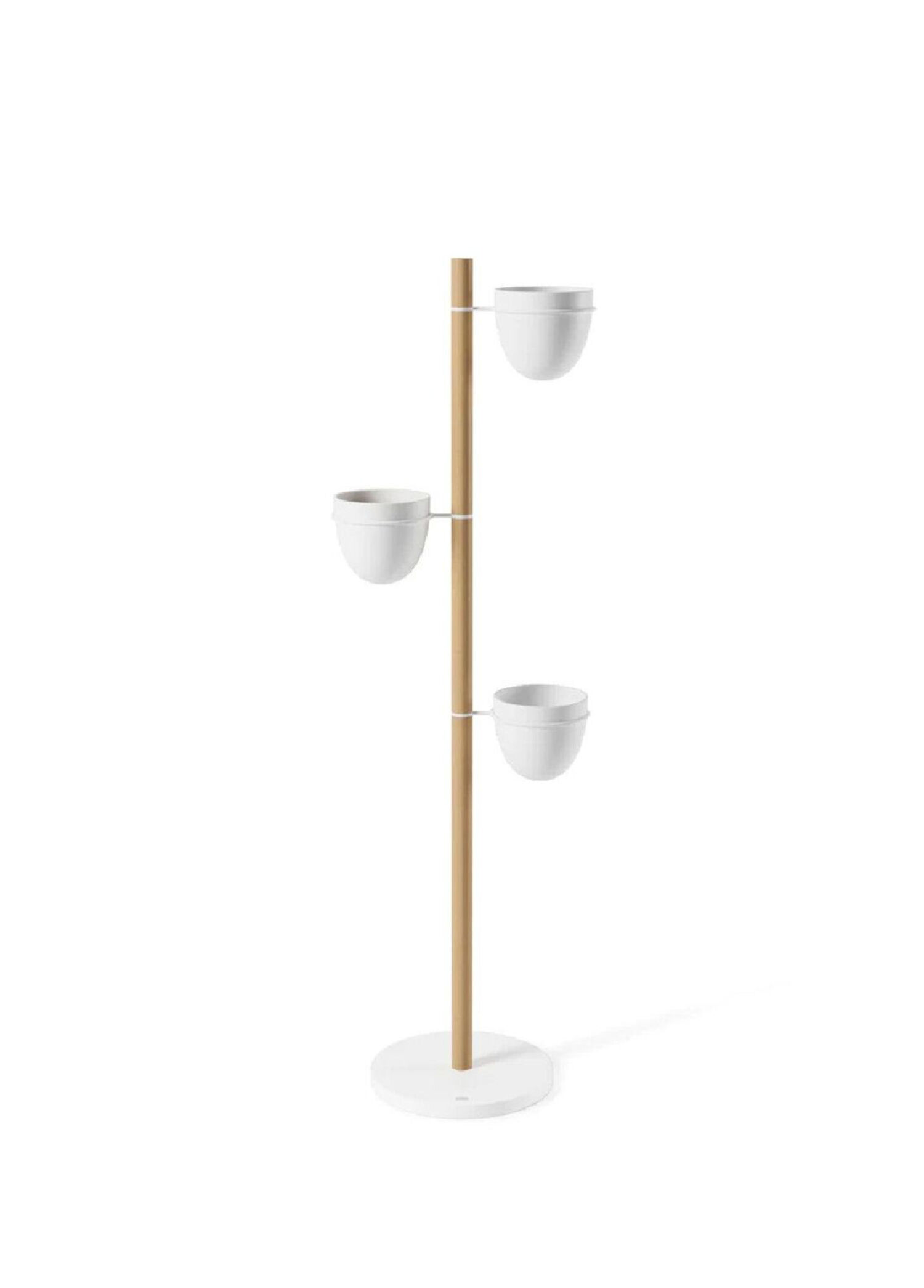 Flori̇stand Beyaz Doğal Saksı