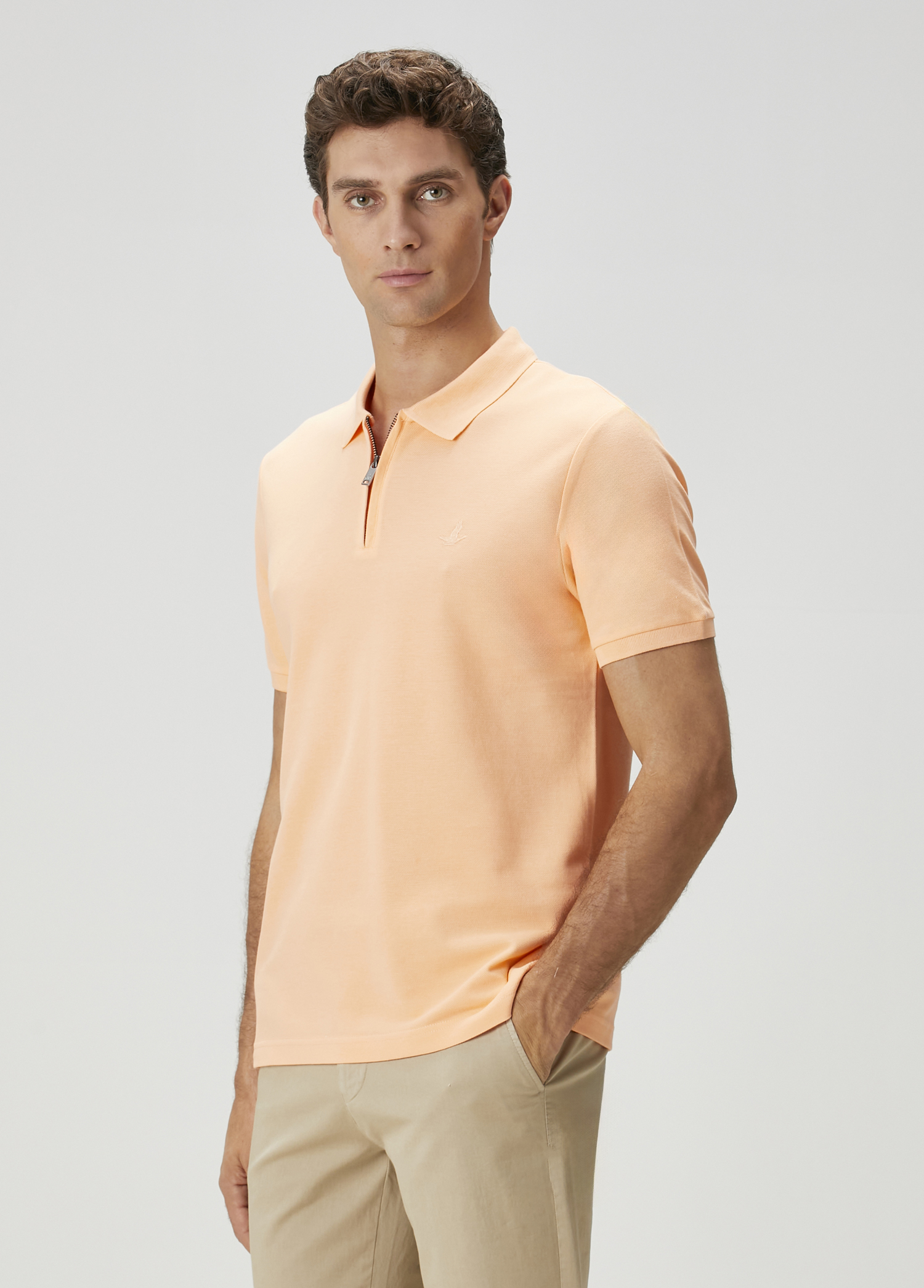 Şeftali Polo T-shirt_1