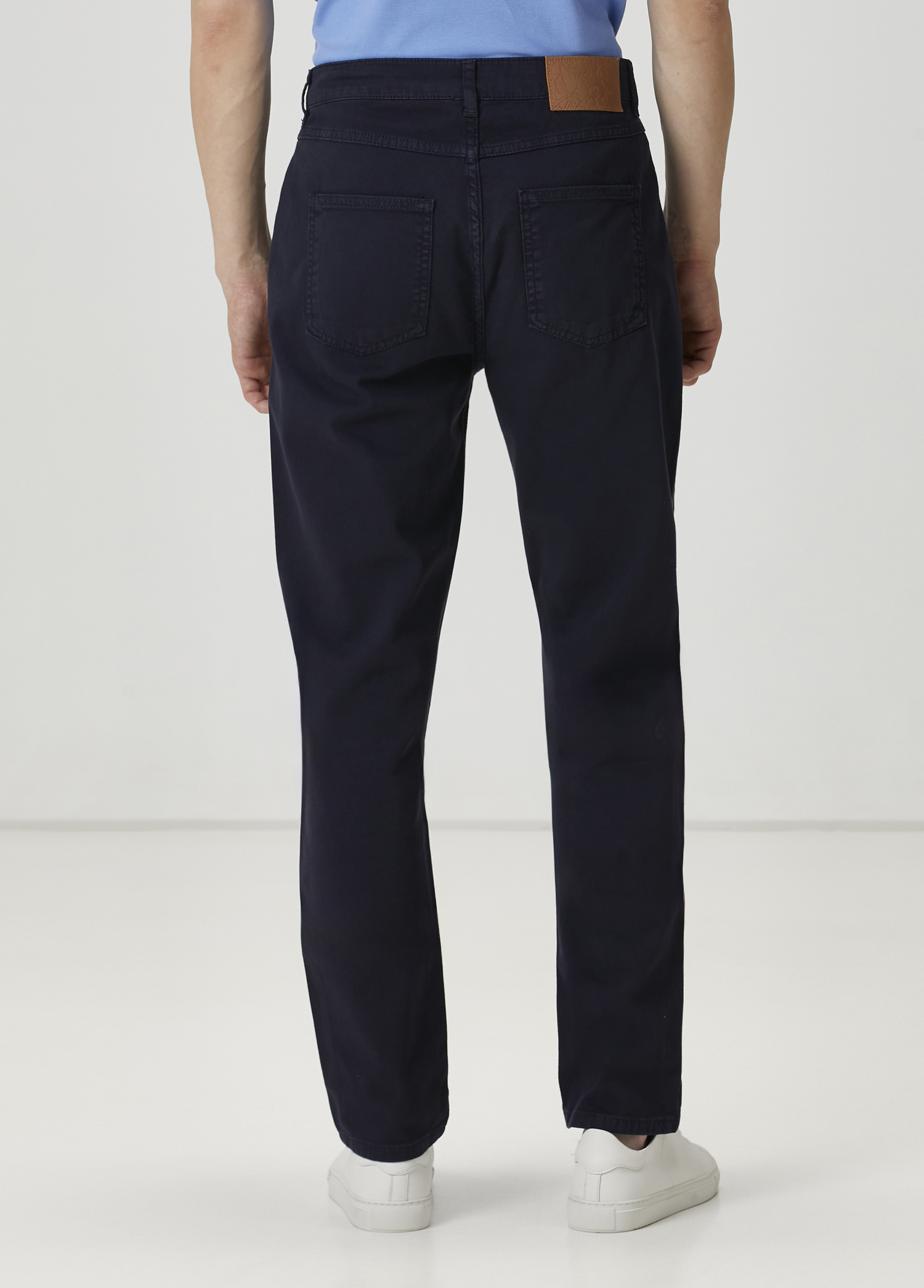 Slim Fit Lacivert Spor Pantolon_2