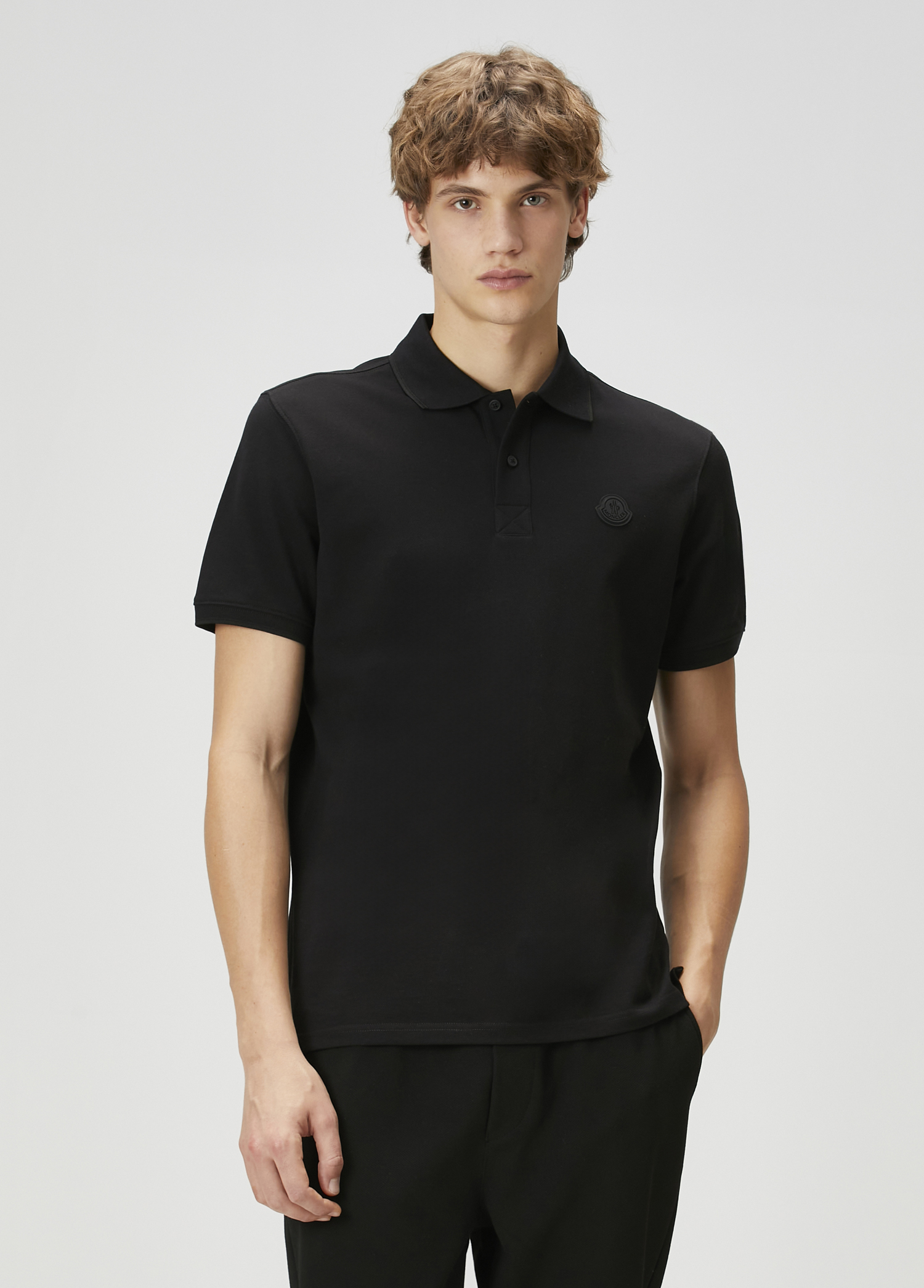 Siyah Polo T-shirt