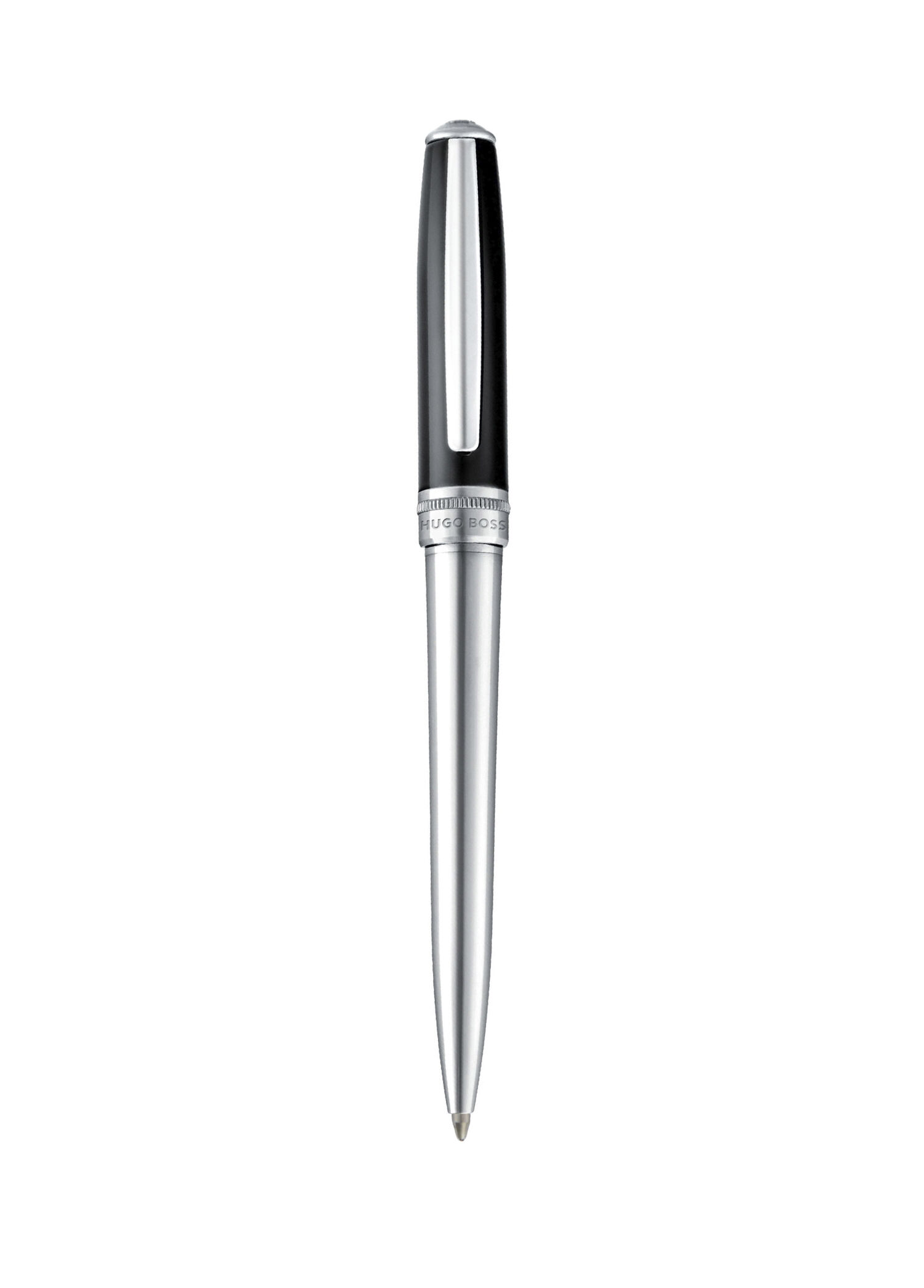 Essential Classic Krom Siyah Metal Tükenmez Kalem