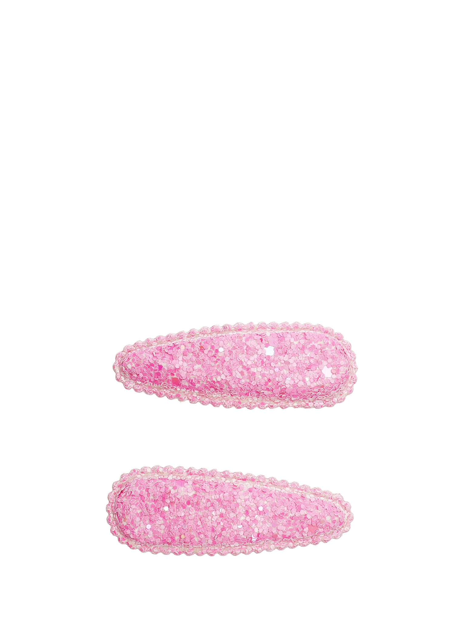 Glitter Fuşya Mini Klips Kız Çocuk Toka