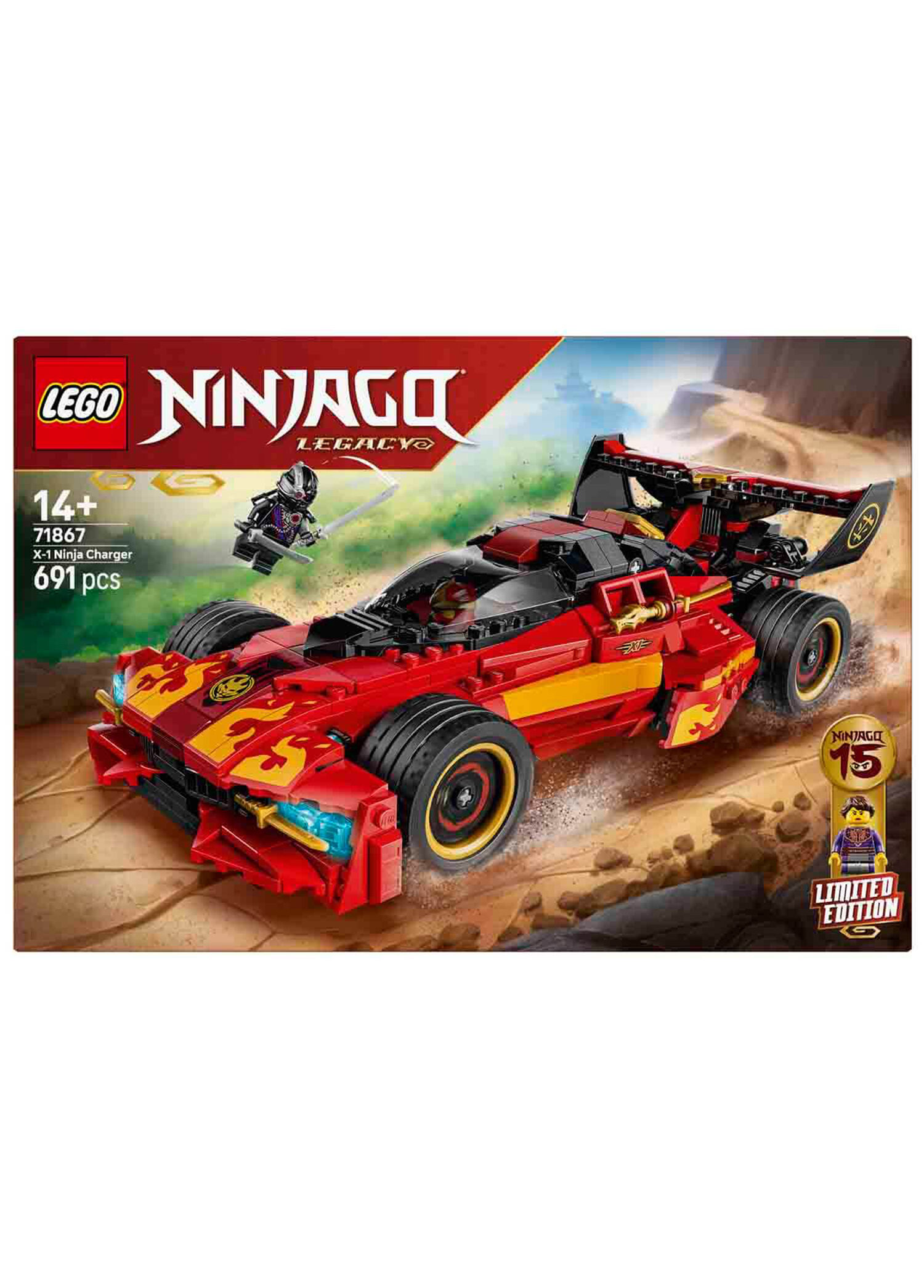 LEGO - Ninjago X-1 Ninja Turbo Otomobil 15. Yıl Dönümü 14+ Yaş 691