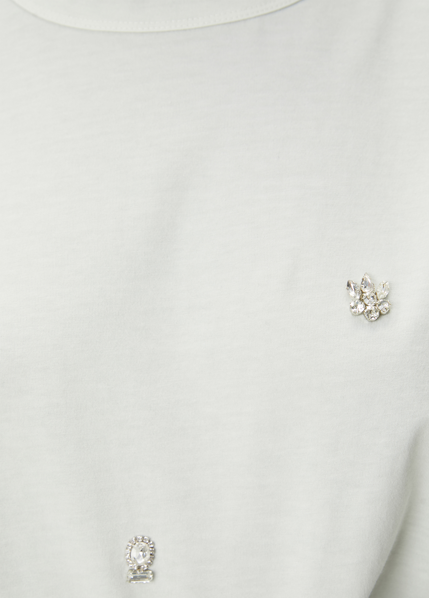 Mint Serpme Taşlı T-shirt_5