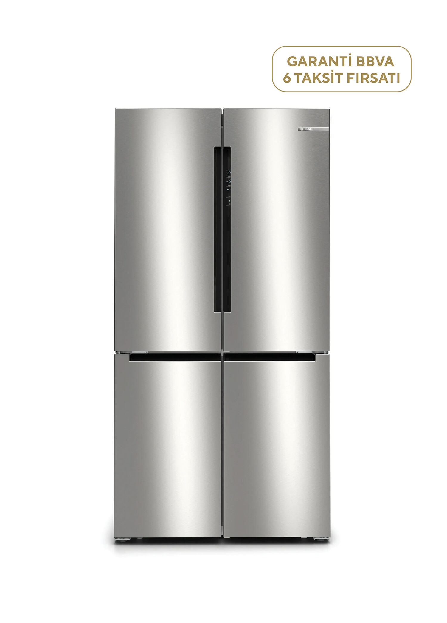 Bosch - KFN96VPEA Serie 4 Inox Gardrop Tipi NoFrost Buzdolabı 605
