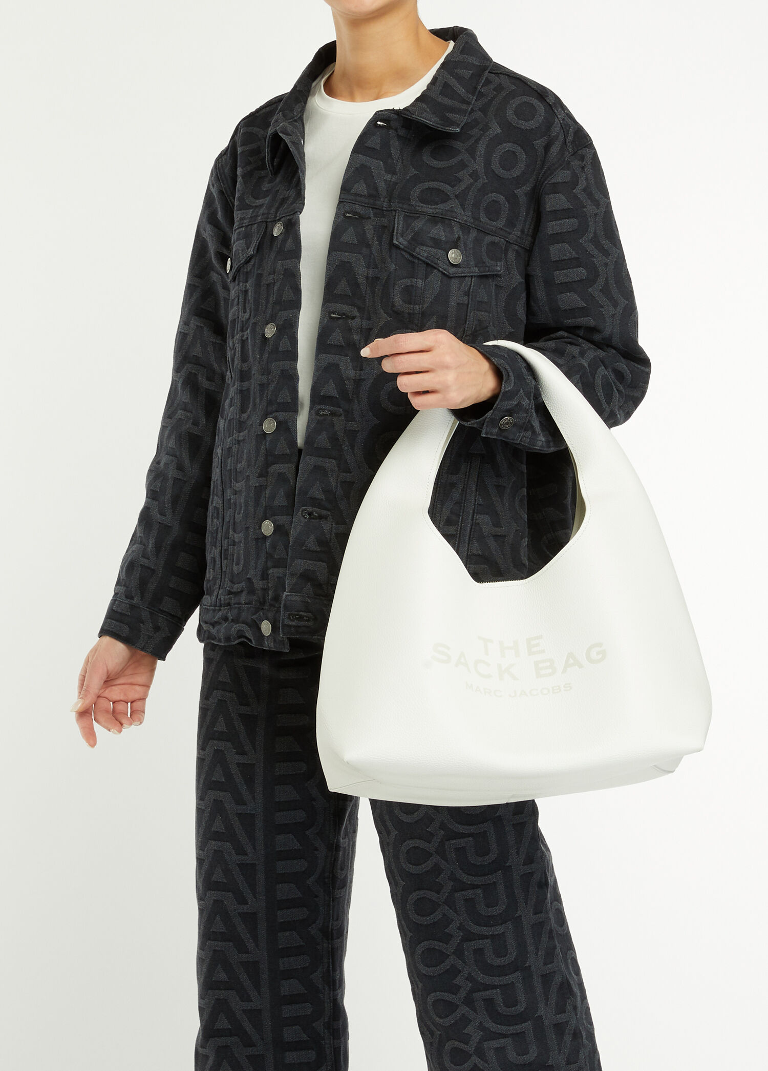 Marc Jacobs Beyaz Kadın The Sack Beyaz Kadın Deri Çanta 1638125