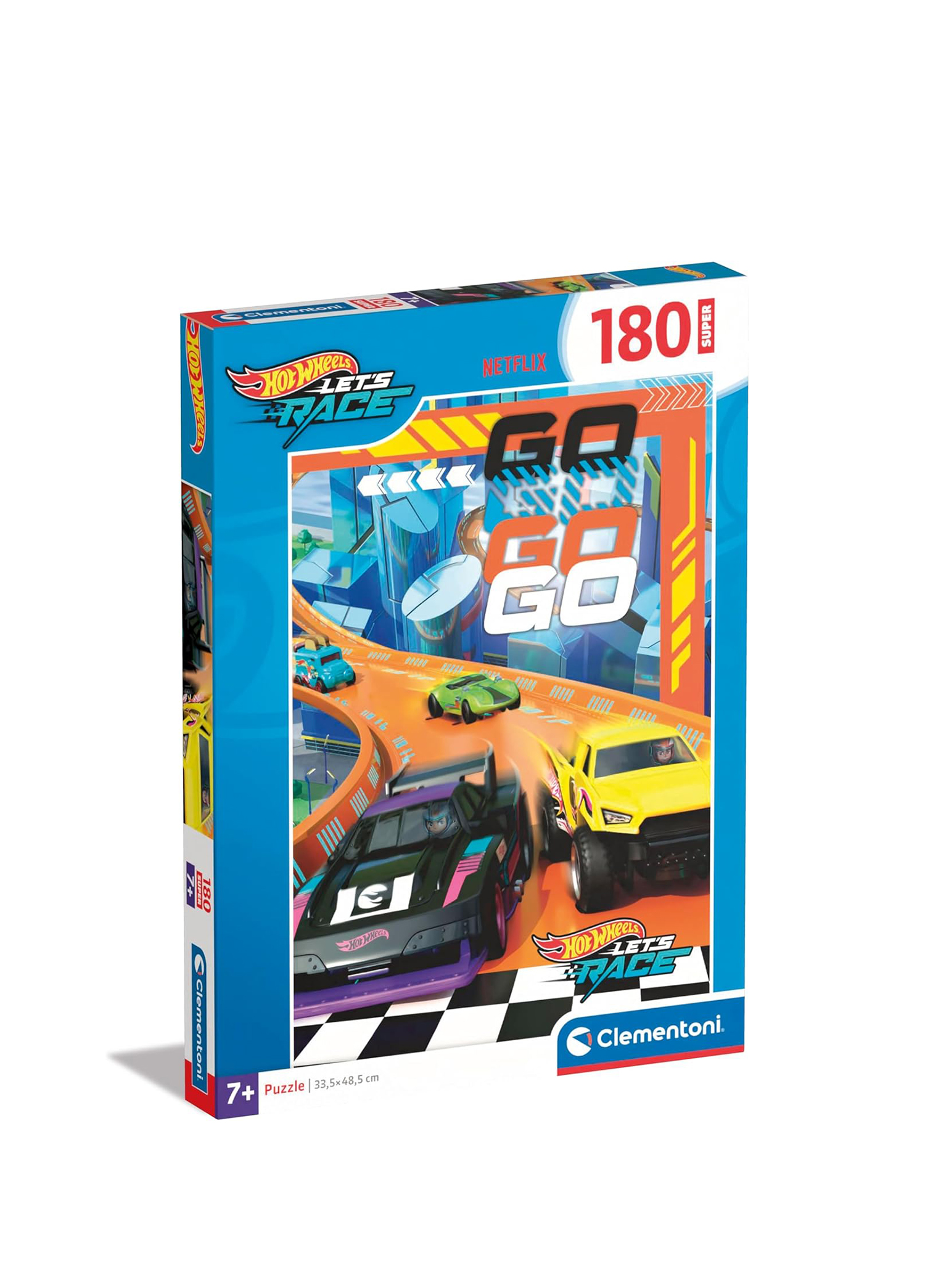 Hot Wheels 180 Parça Puzzle