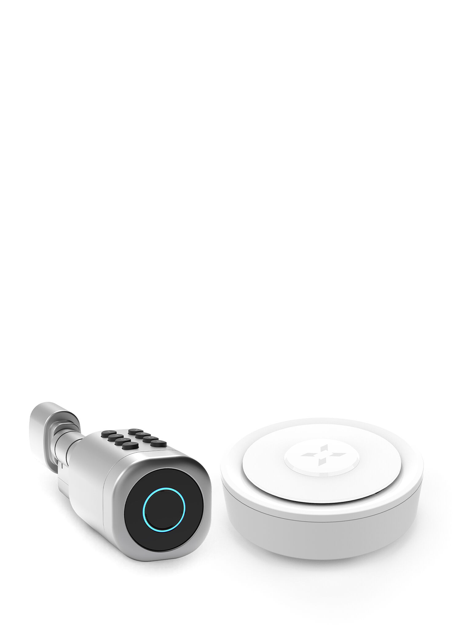 Mobil App Kontrollü Wi-Fi & BLE Akıllı Ev Ağ Geçidi Akıllı Kapı Kilidi ve Zigbee 3.0 Gateway Hub 2'li Set