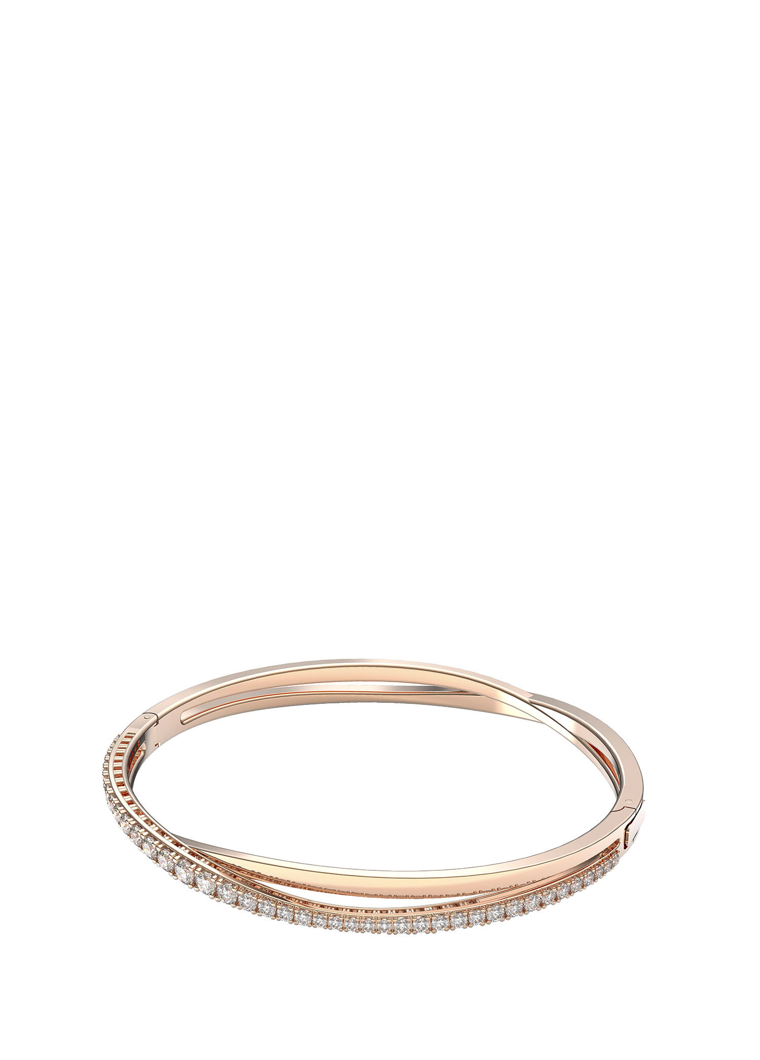 Twıst Bangle Whıte Ros Kadın Bilezik
