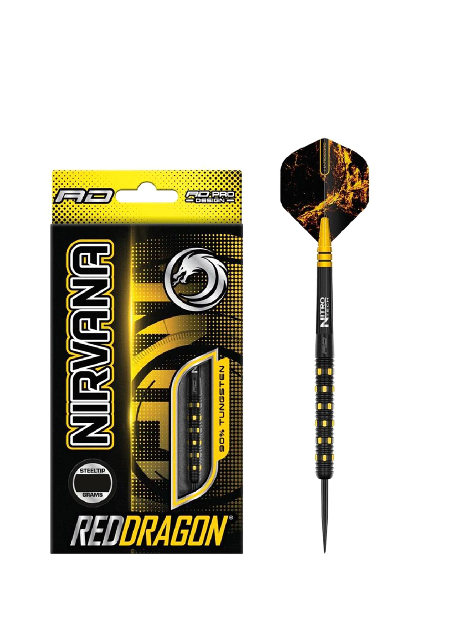 Nirvana % 90 Tungsten Çelik Uçlu Dart Oku