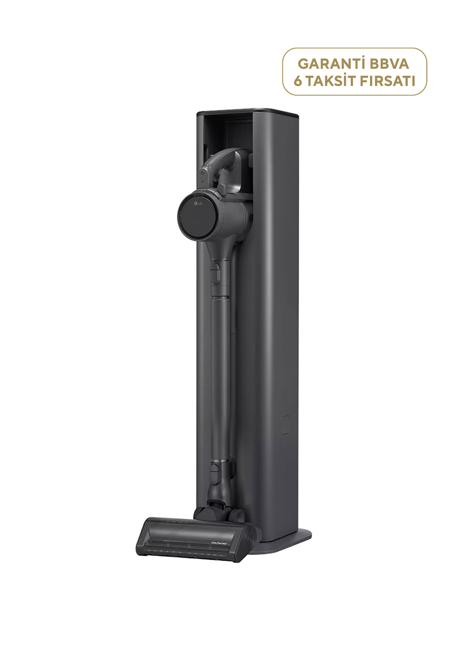 CordZero® Otomatik Toz Boşaltmalı Siyah Dikey Süpürge