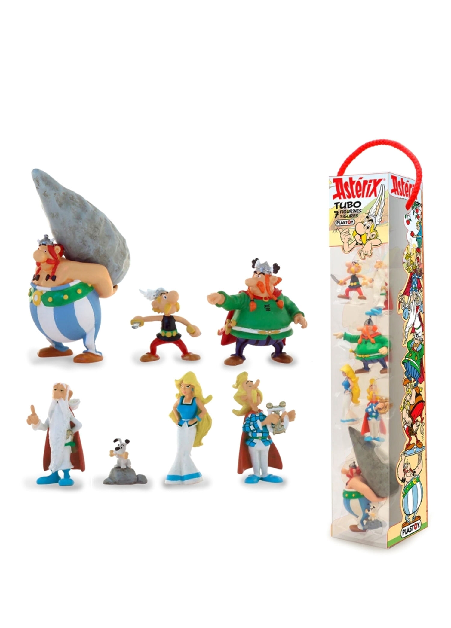 Asterix Village (Asteriks Köyü) Tubo 7 Figürlü Set
