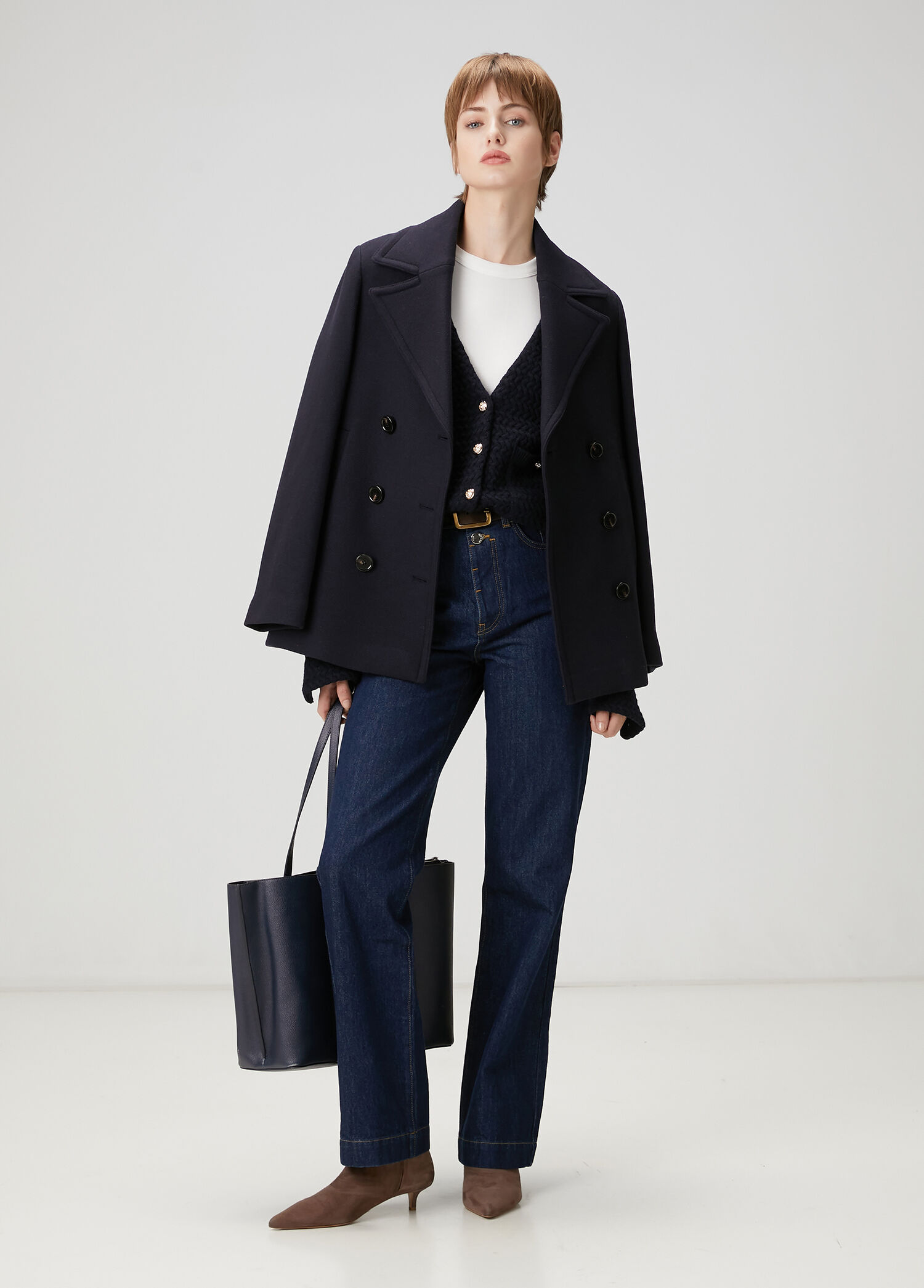 Indigo Straight Jean Pantolon