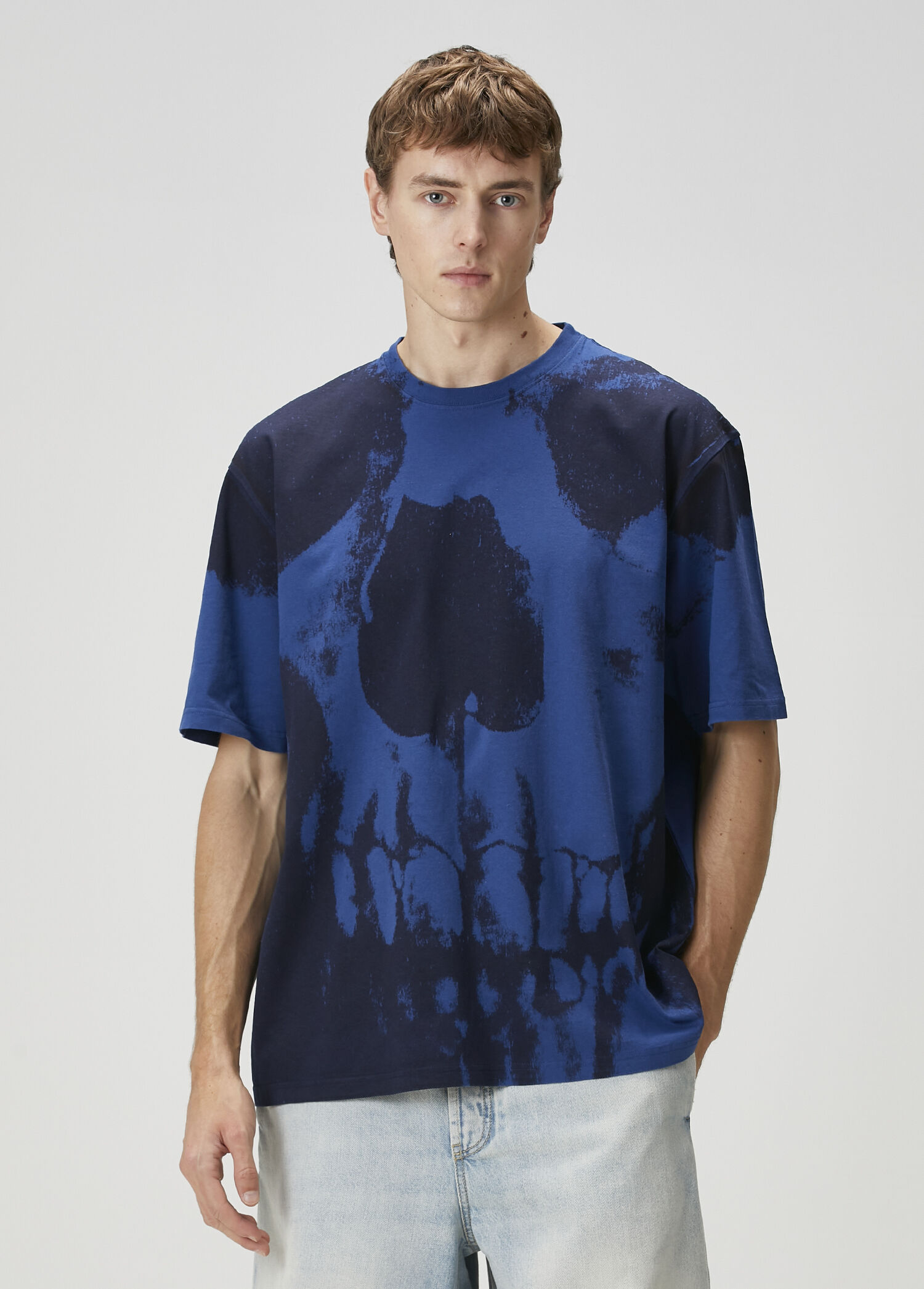 Skull Lacivert T-shirt