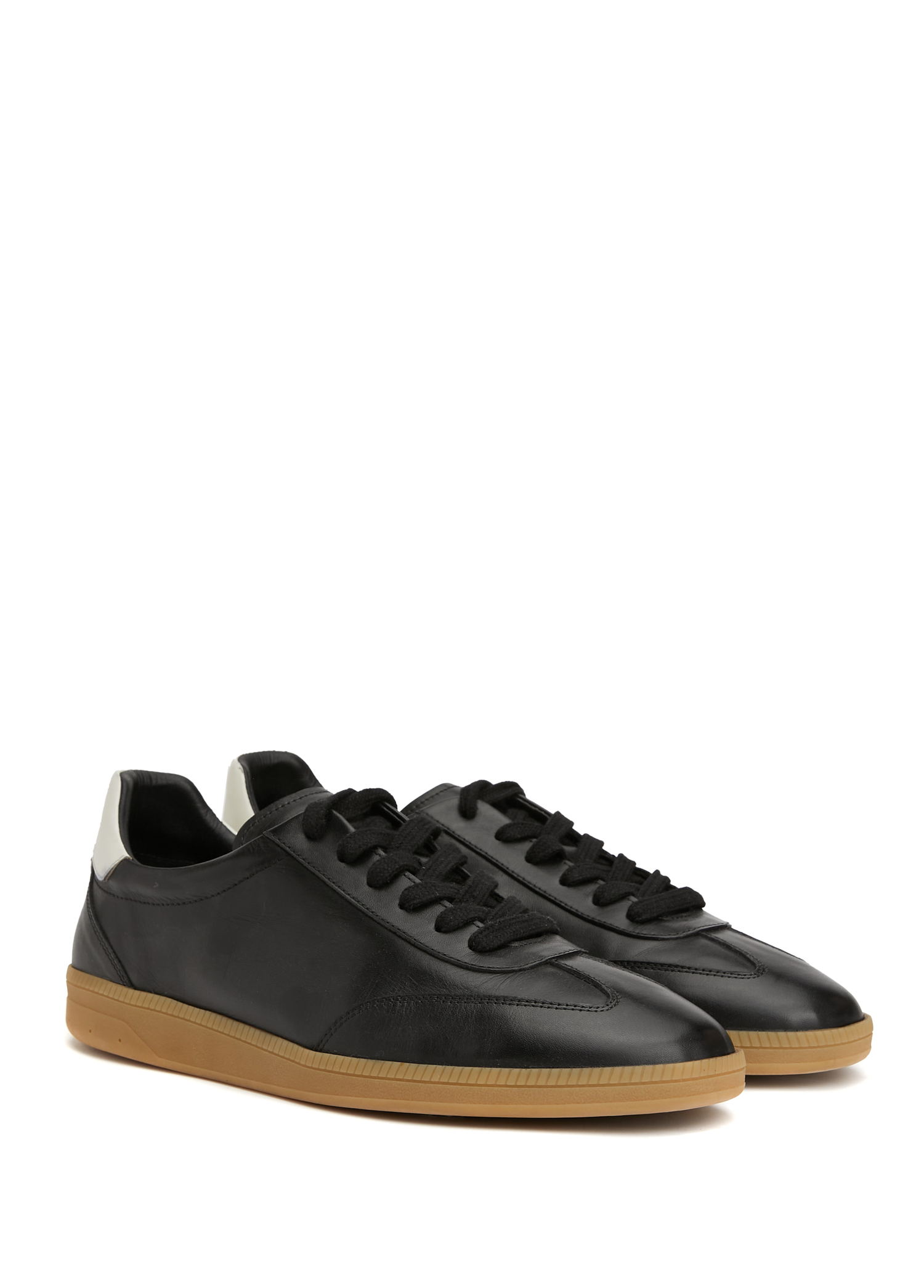 Siyah Erkek Deri Sneaker_1