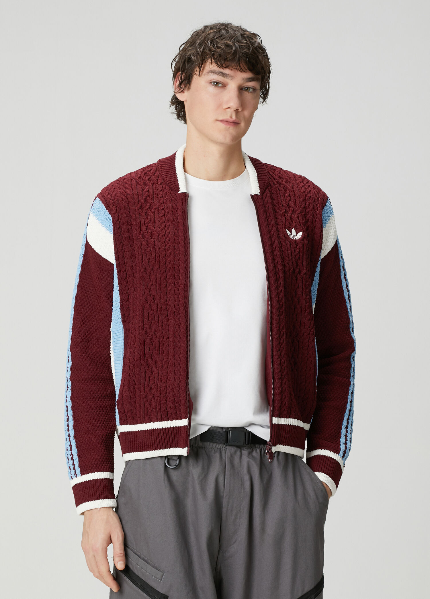 Adidas - Retro Remix Red Cardigan