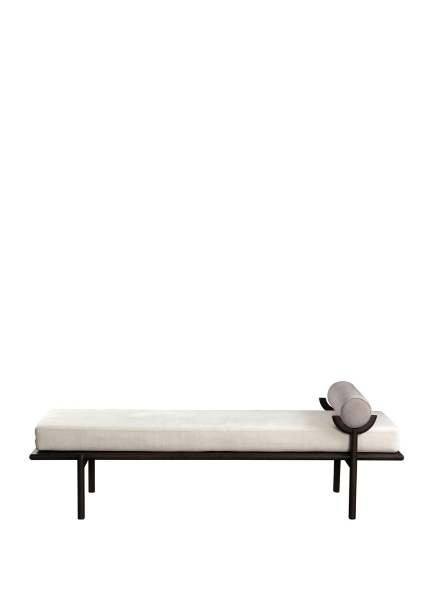 Ahşap Krem Daybed