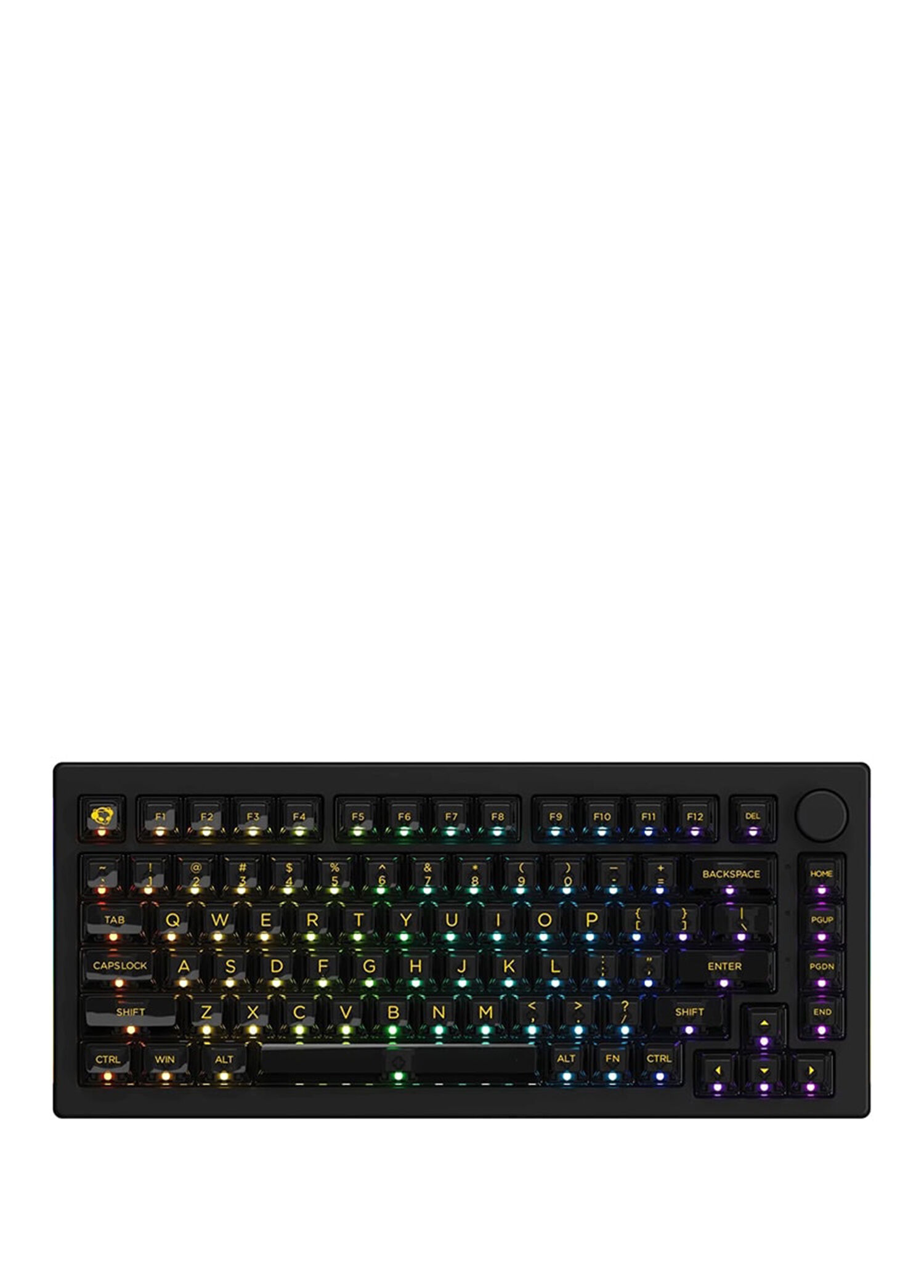 5075B Plus Shine Through Black RGB Kablosuz Hotswap Mekanik Gaming Klavye