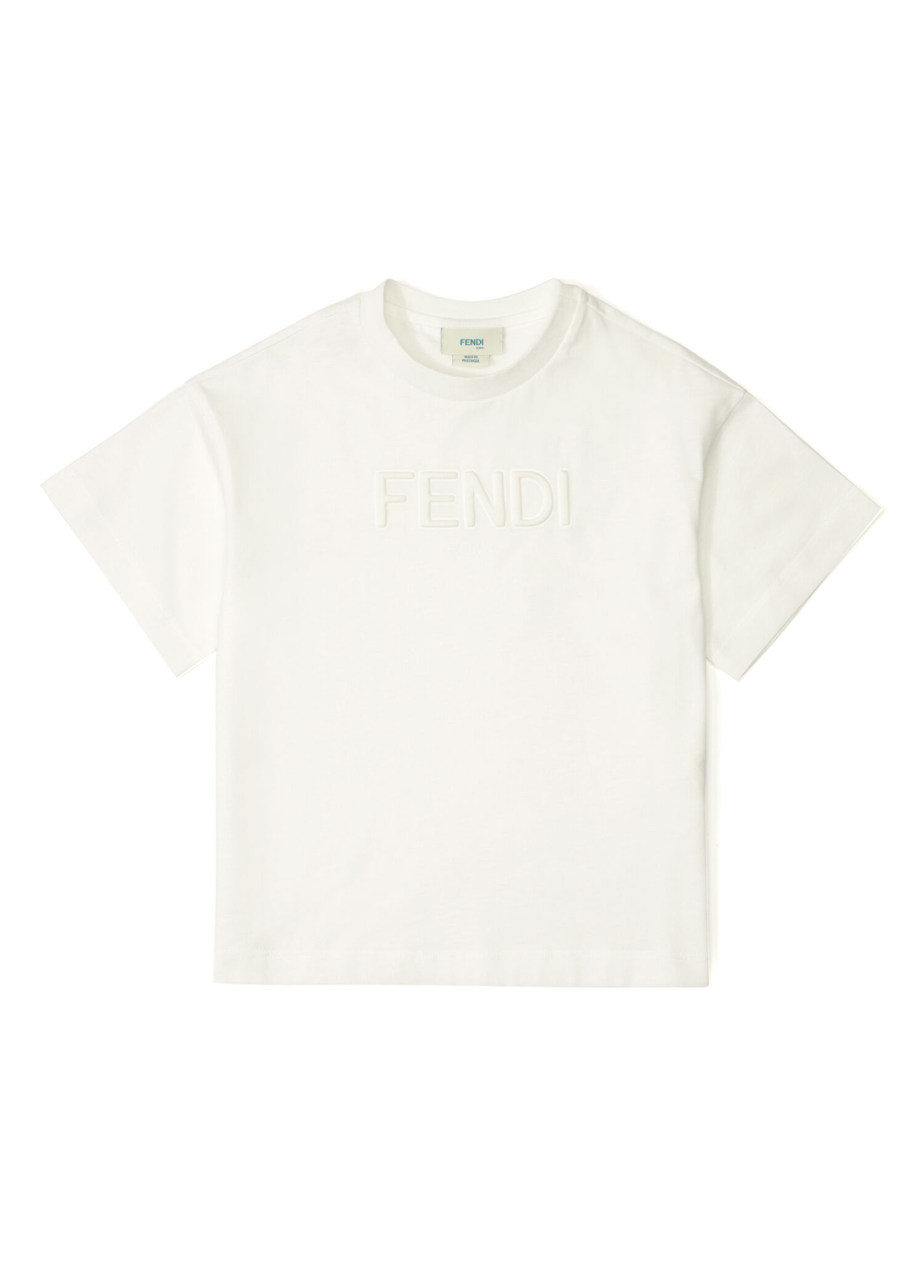 Beyaz Unisex Çocuk T-shirt