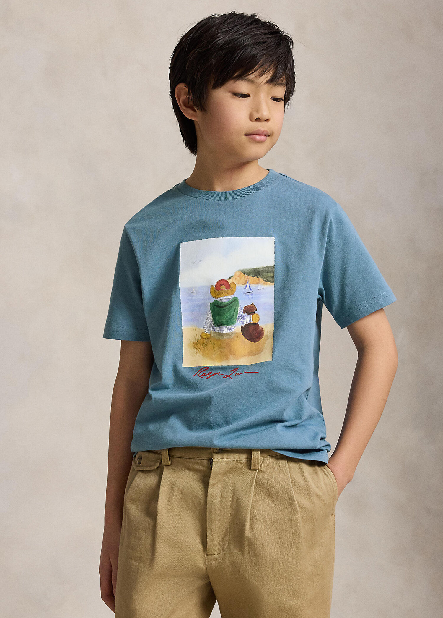 Mavi Erkek Çocuk T-shirt