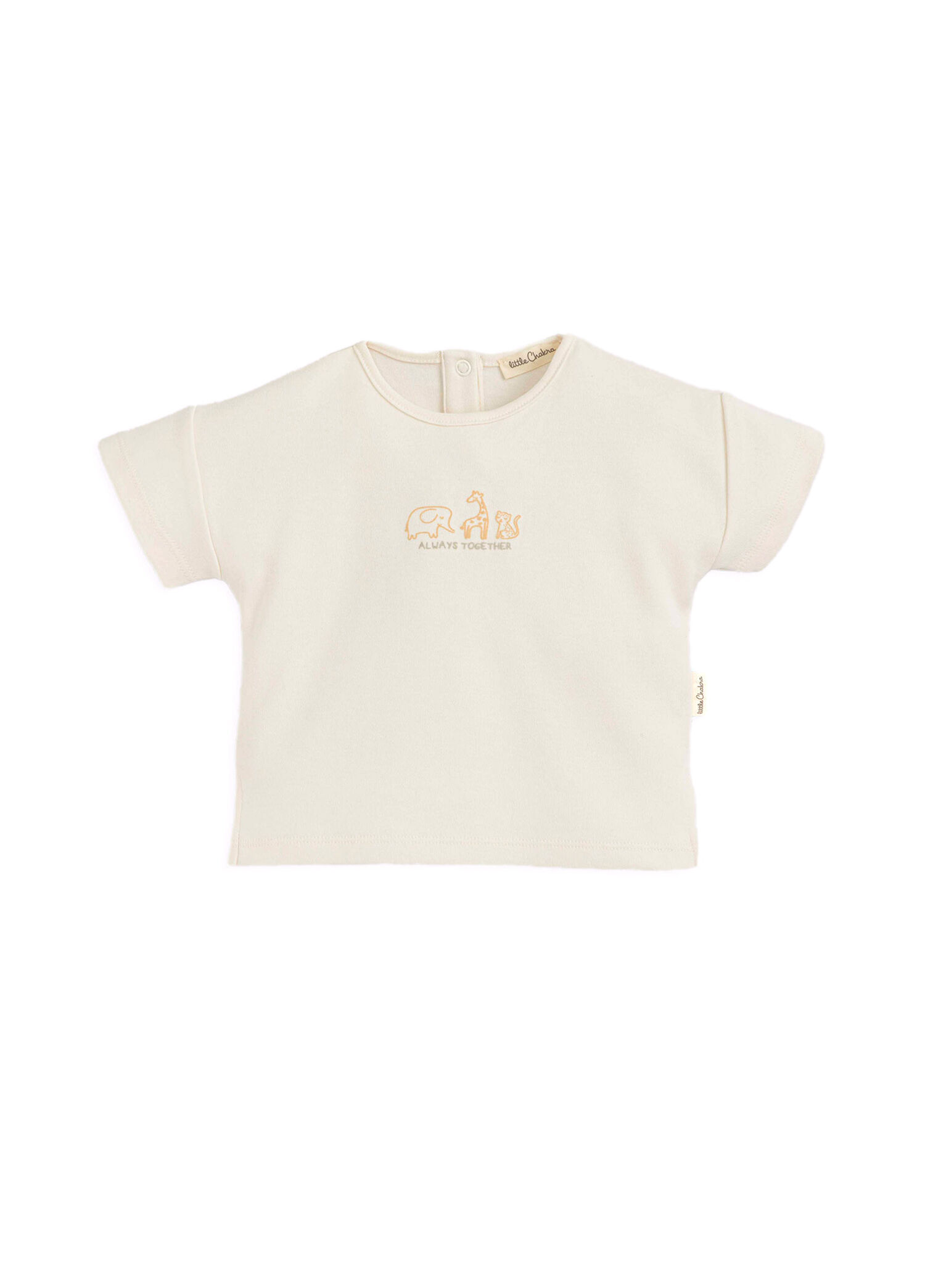 Jungle Ekru Kız Çocuk T-shirt