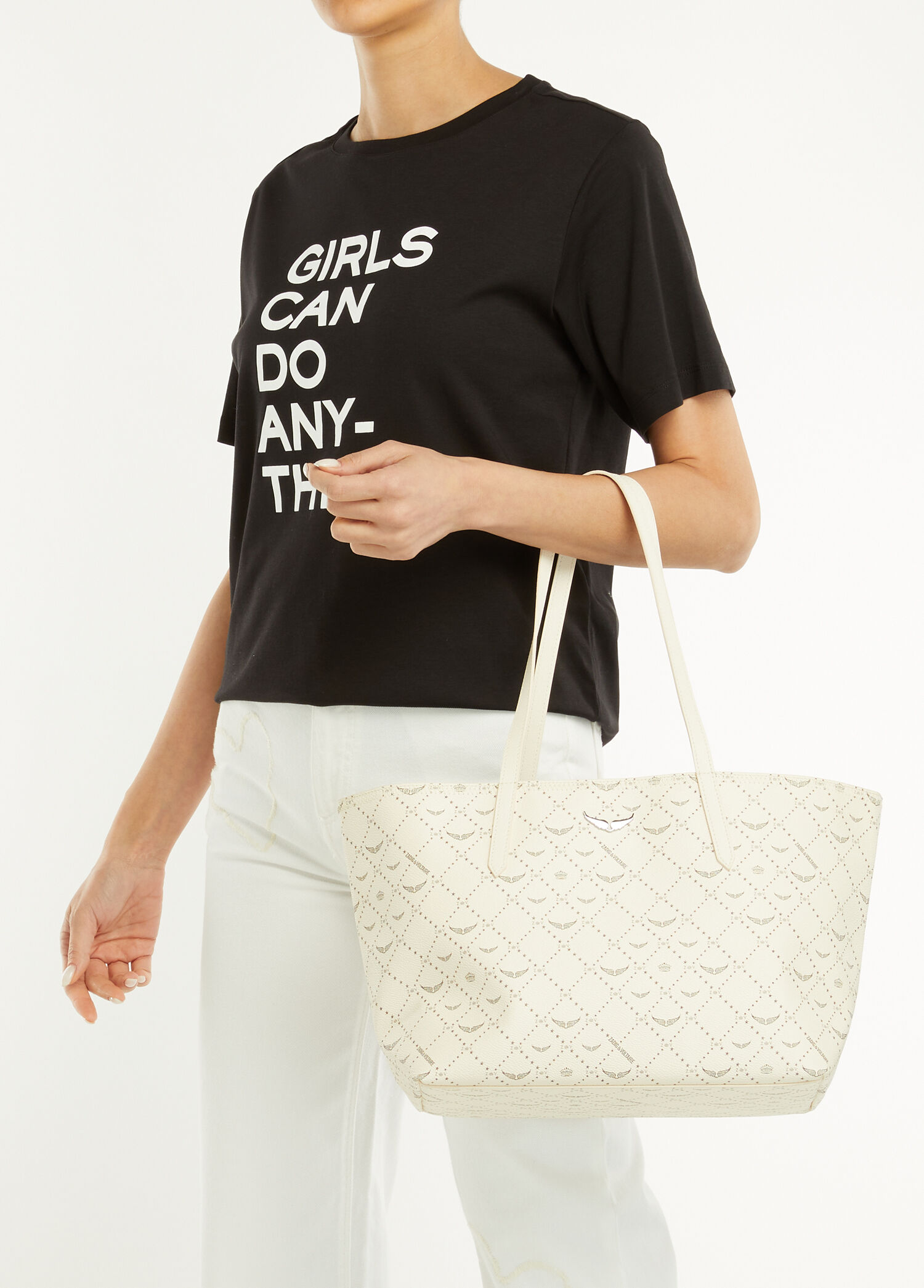 Zadig&Voltaire Beyaz Kadın Z Beyaz Kadın Alışveriş Çantası 1733944