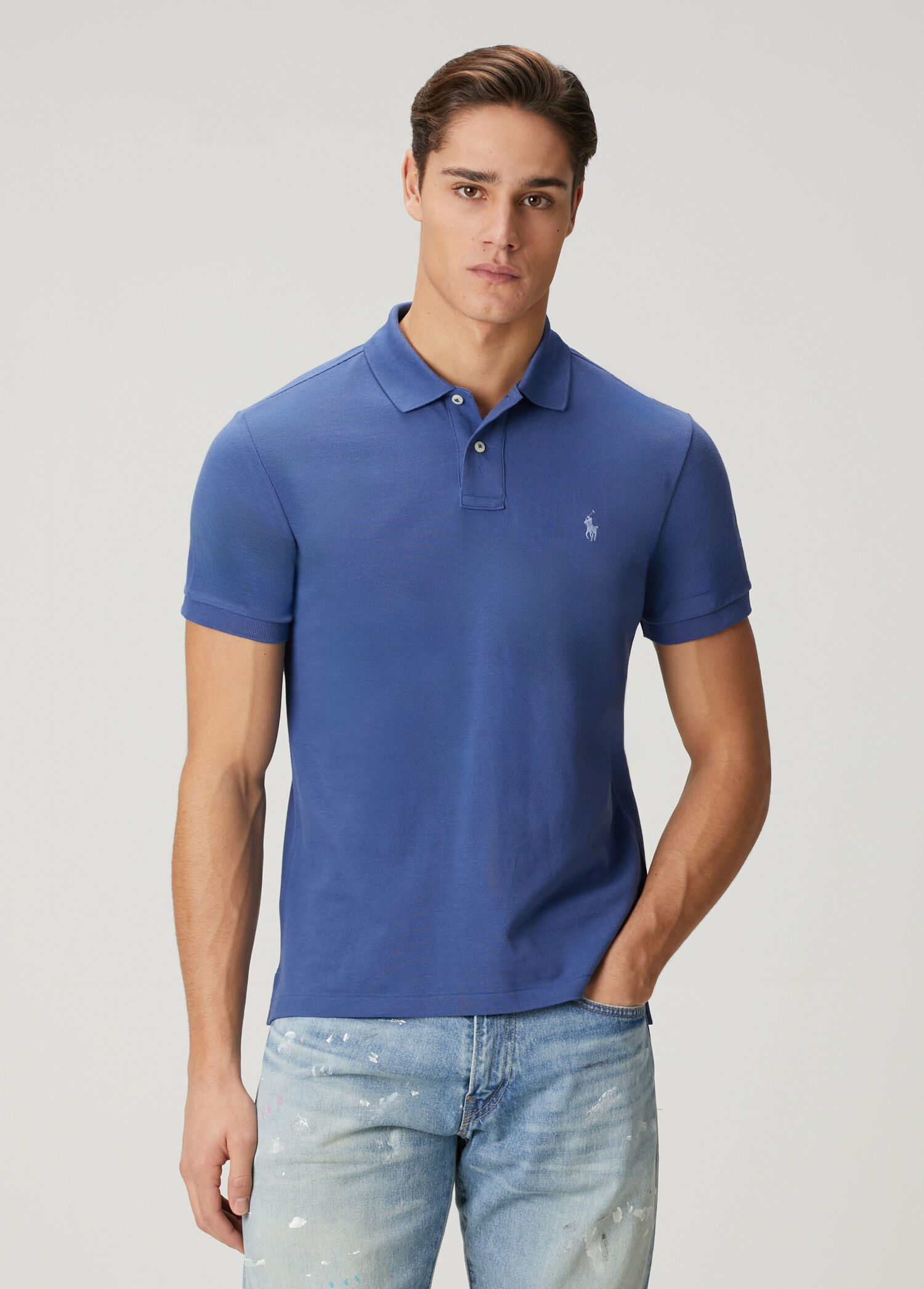 Mavi Polo Yaka T-shirt