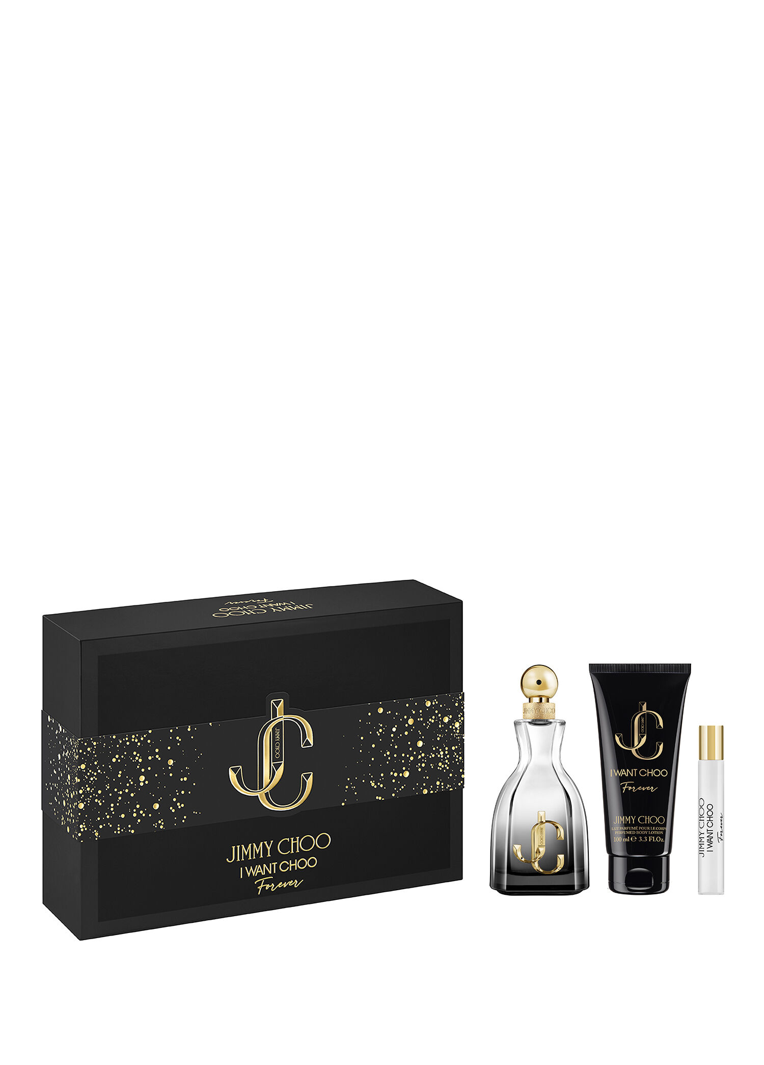 Jimmy Choo - I Want Choo Forever EDP 100 ml Kadın Parfüm Seti - Siyah