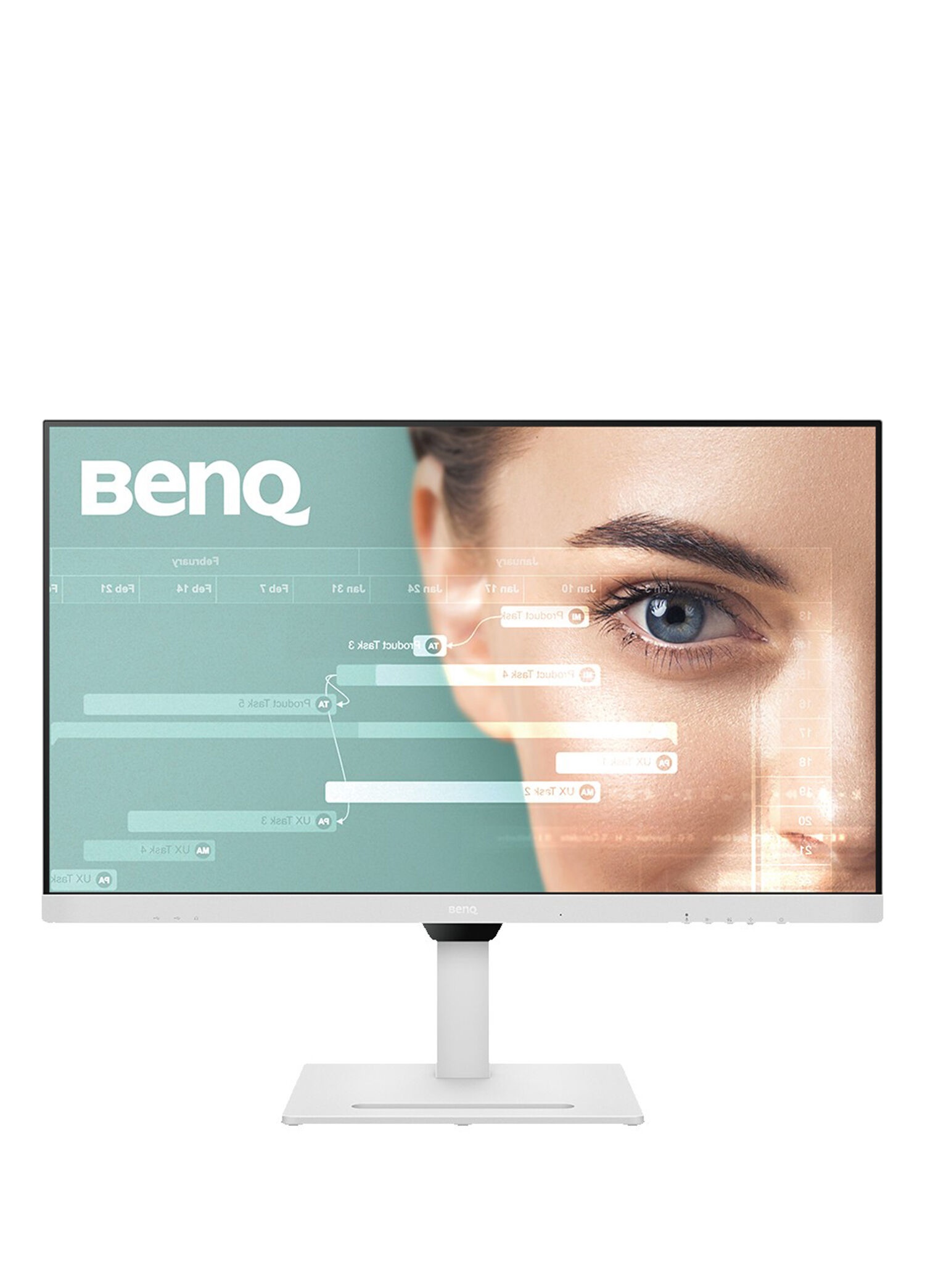 GW3290QT 32'' IPS 2K QHD USB-C USB A HDMI DP Daisy Chain Pivot Eye Care Beyaz Monitör