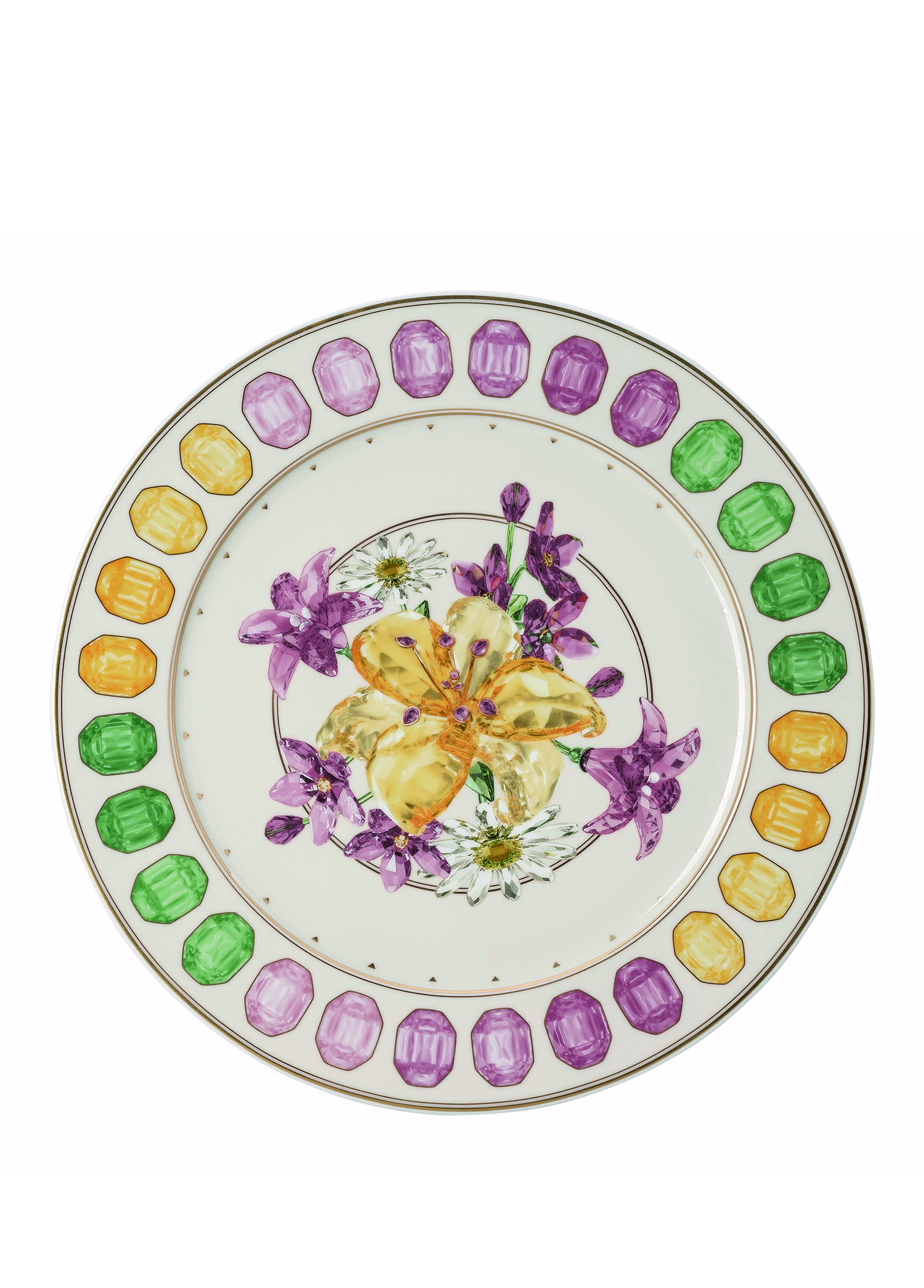 X Rosenthal Idyllia Bouquet Porselen Servis Tabağı