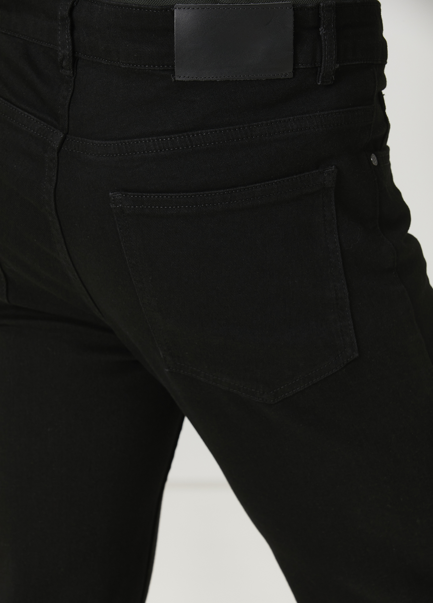 XSlim Fit Siyah Jean Pantolon_4