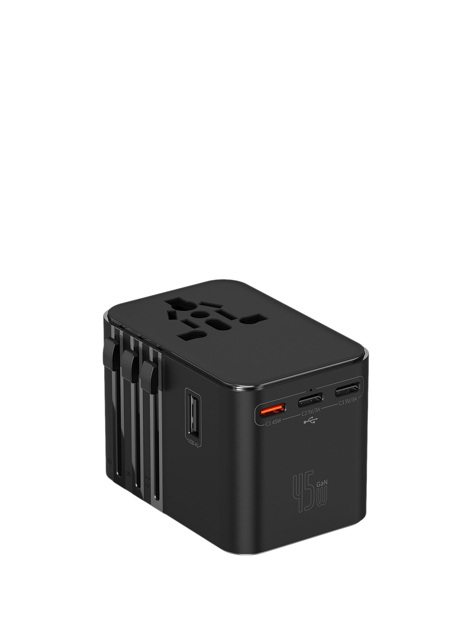 Wi-UA006 Çoklu Universal Uyumlu 45W Seyahat Şarj Adaptörü