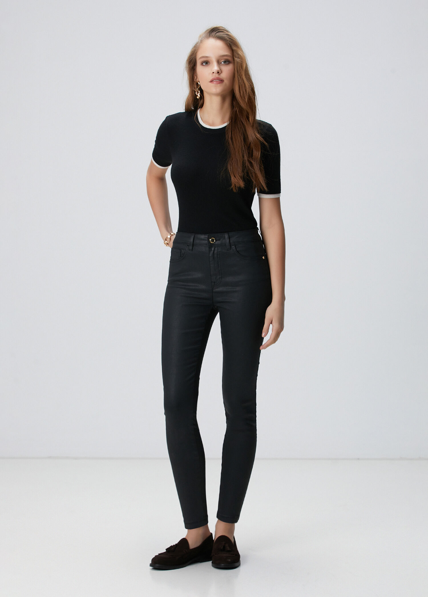 Siyah Denim Pantolon