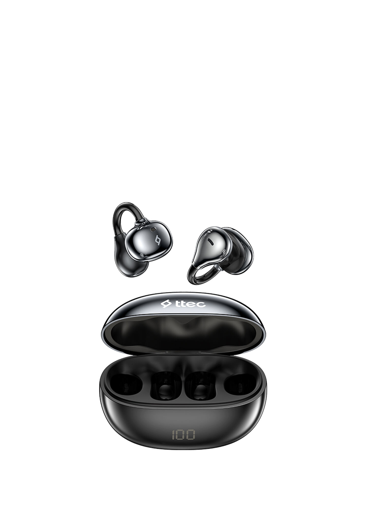 AirBeat Aura Açık Kulak Tasarımlı Klipsli Kulak İçi Bluetooth Kulaklık