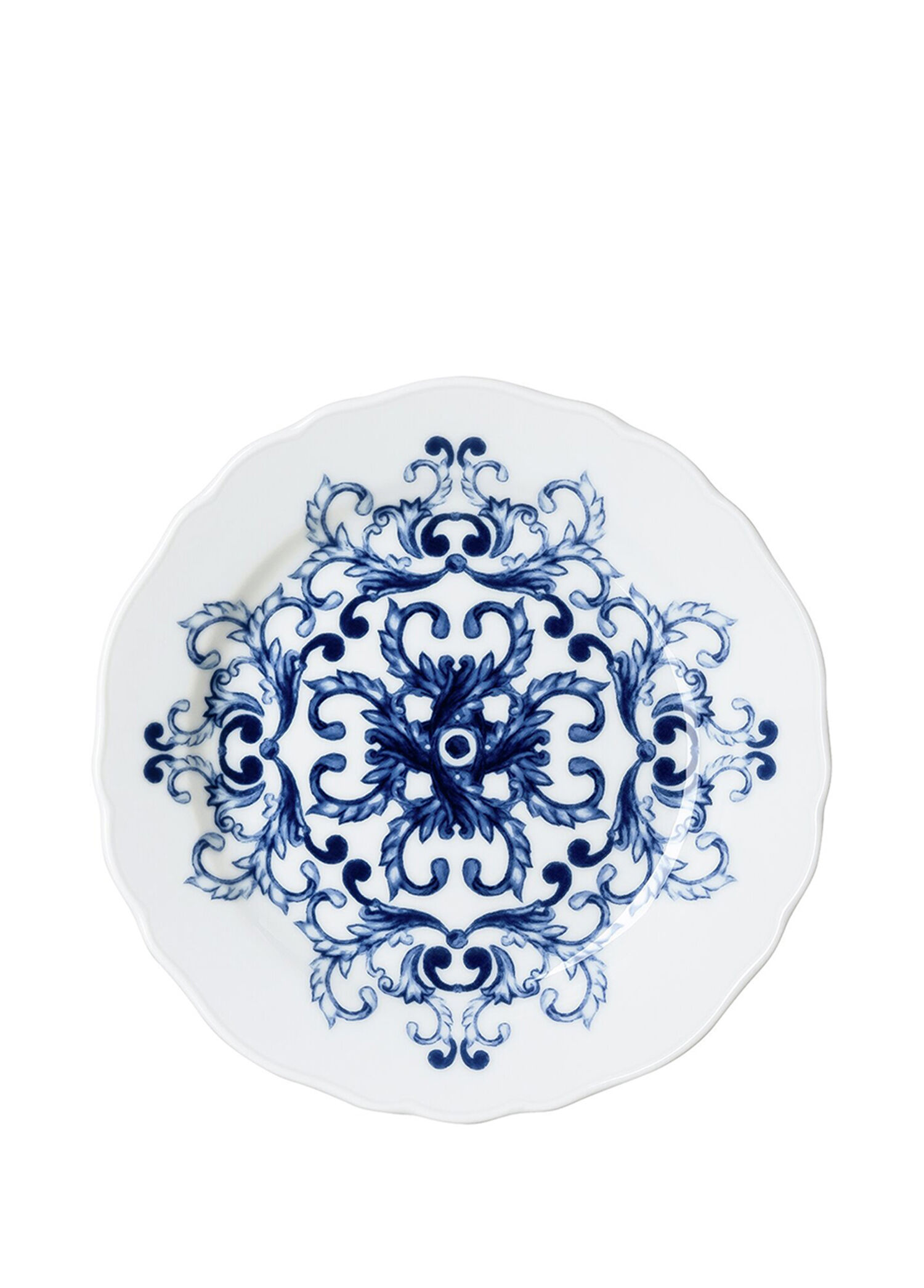 True Blue Mavi Porselen Ekmek Tabağı 17 cm