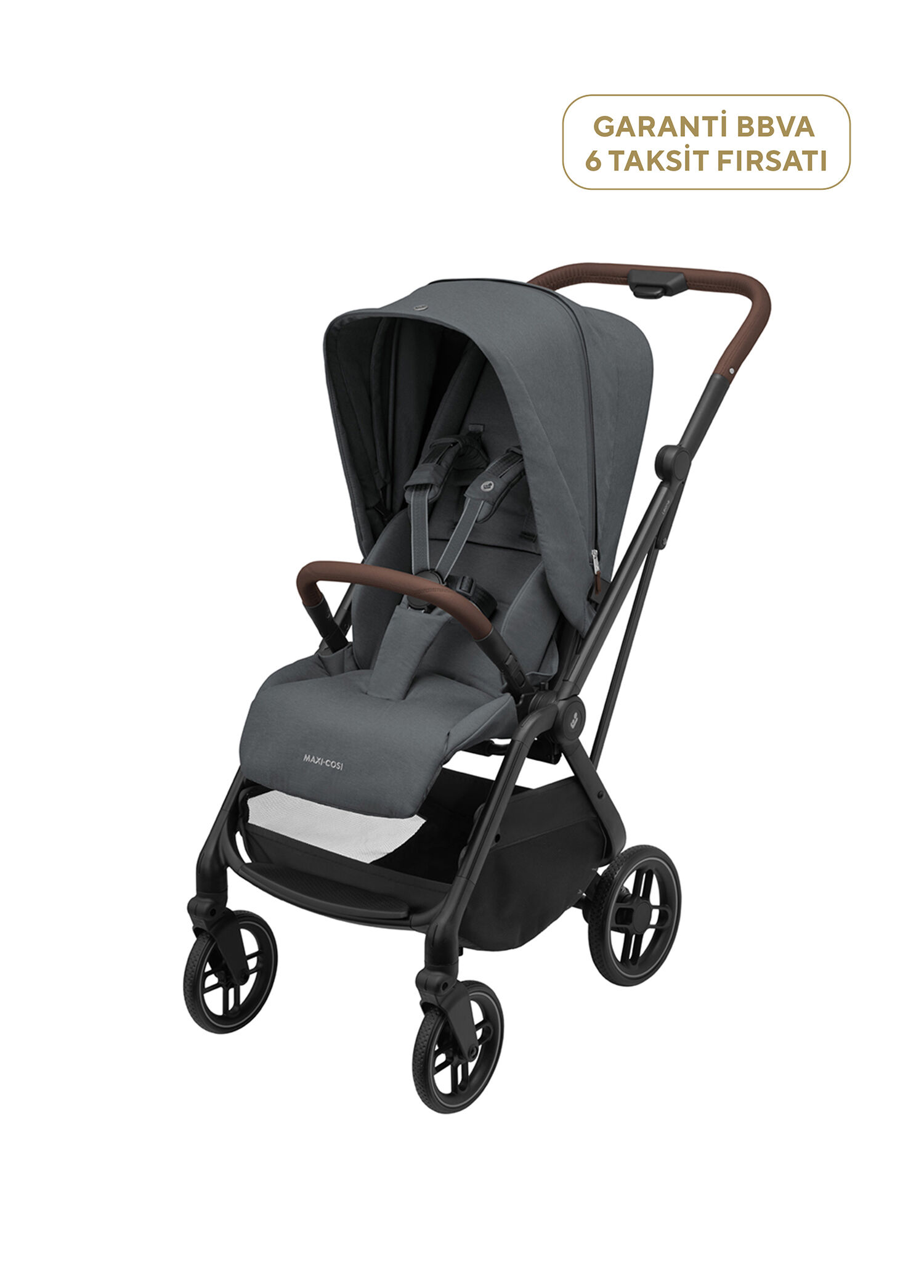 Leona2 Twillic Graphite Çift Yönlü Bebek Arabası