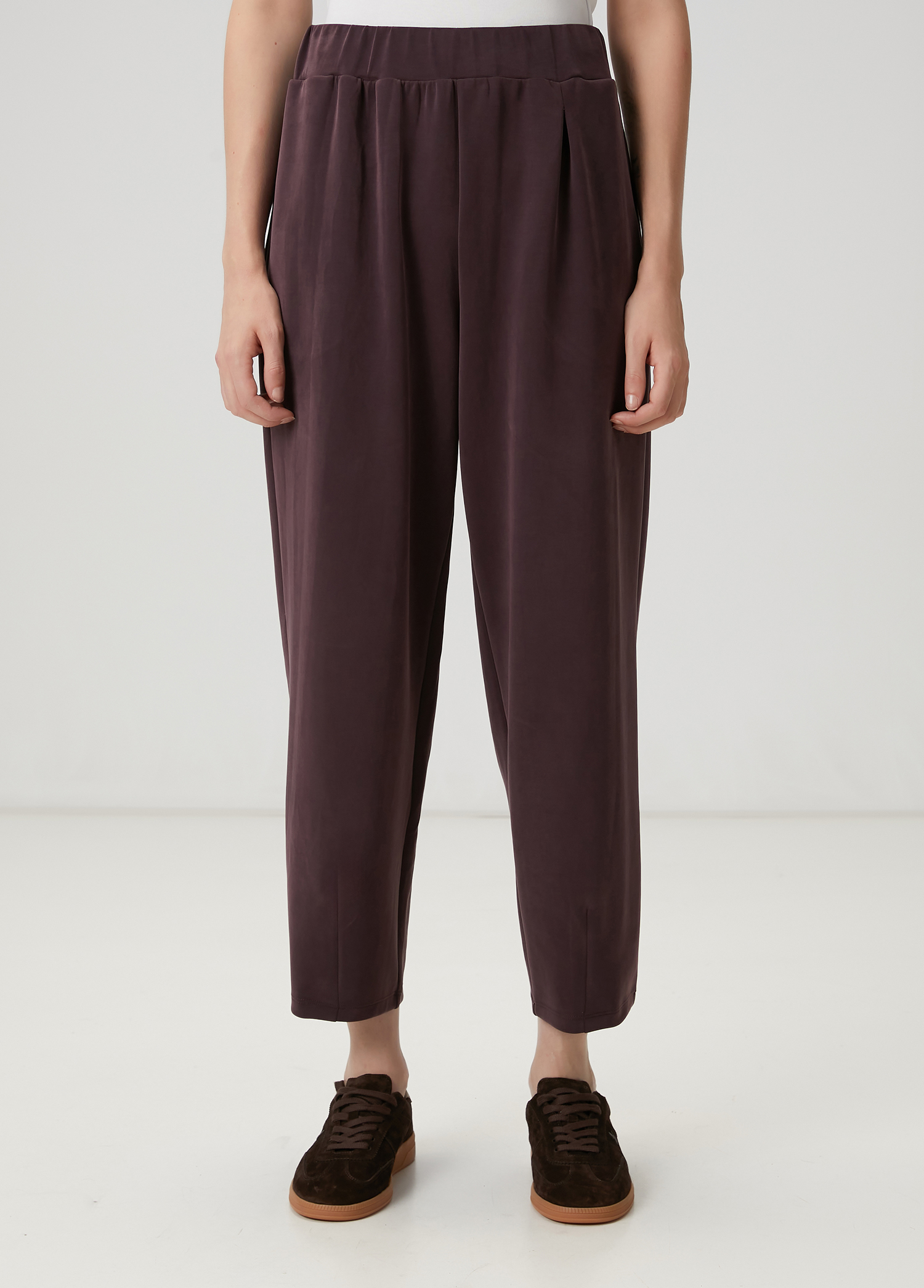 Mürdüm Jersey Pantolon_1